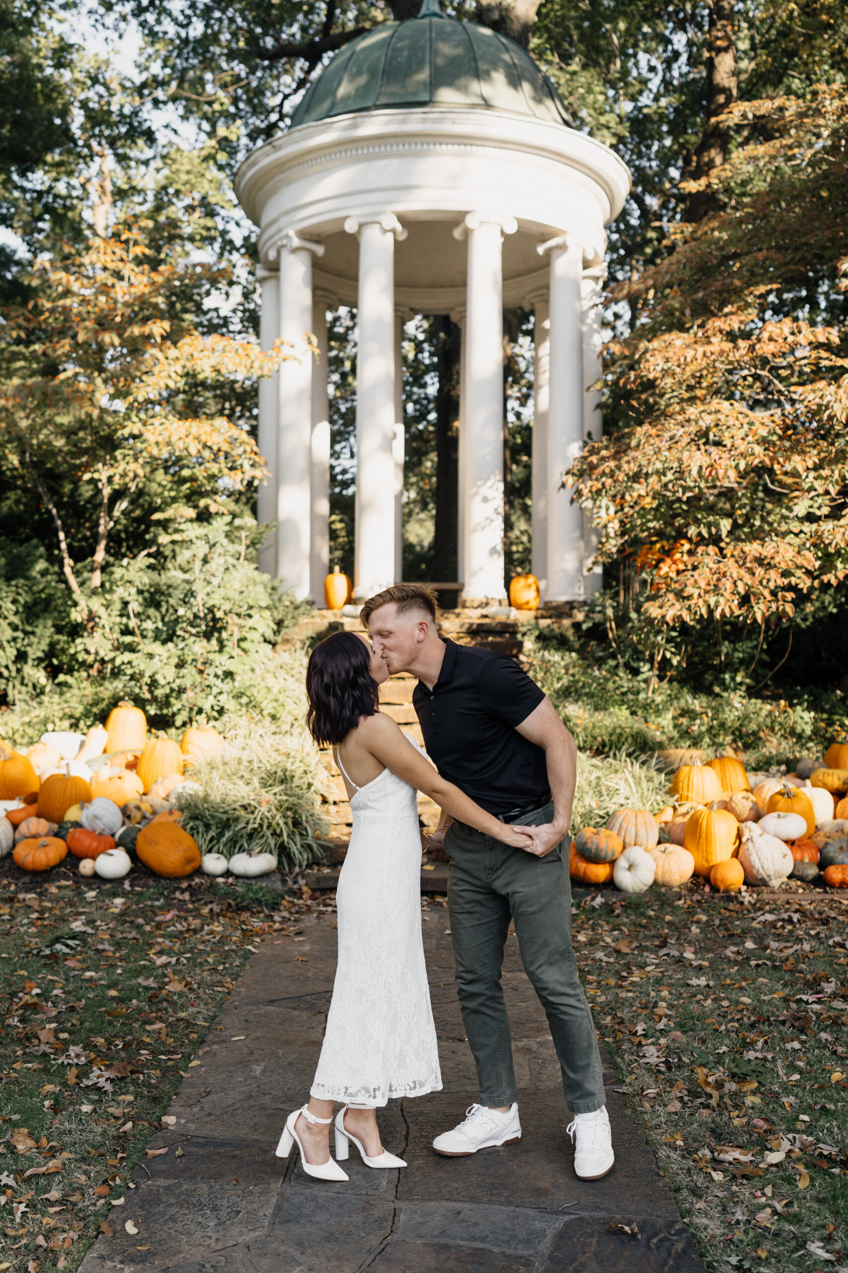 Engagement Session at The Philbrook Museum