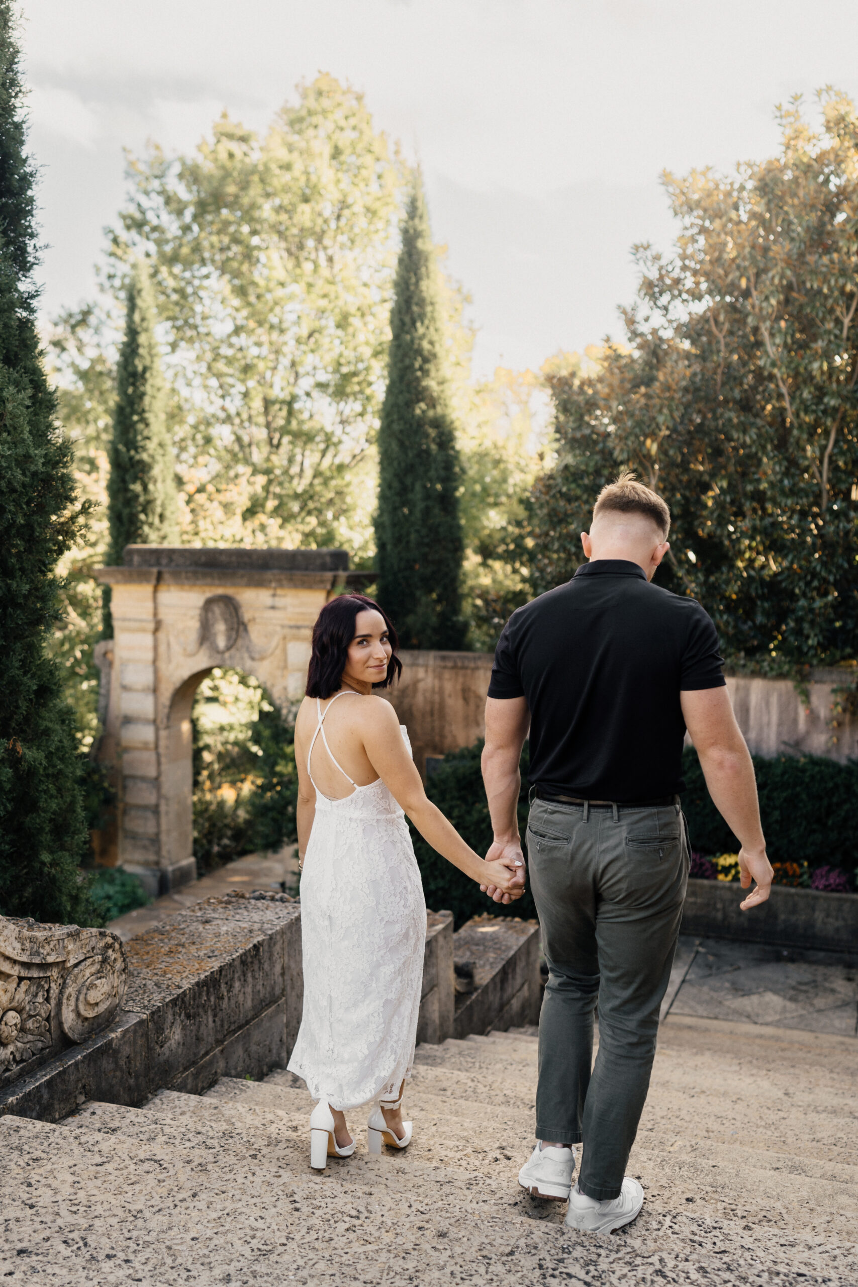 Engagement Session at The Philbrook Museum