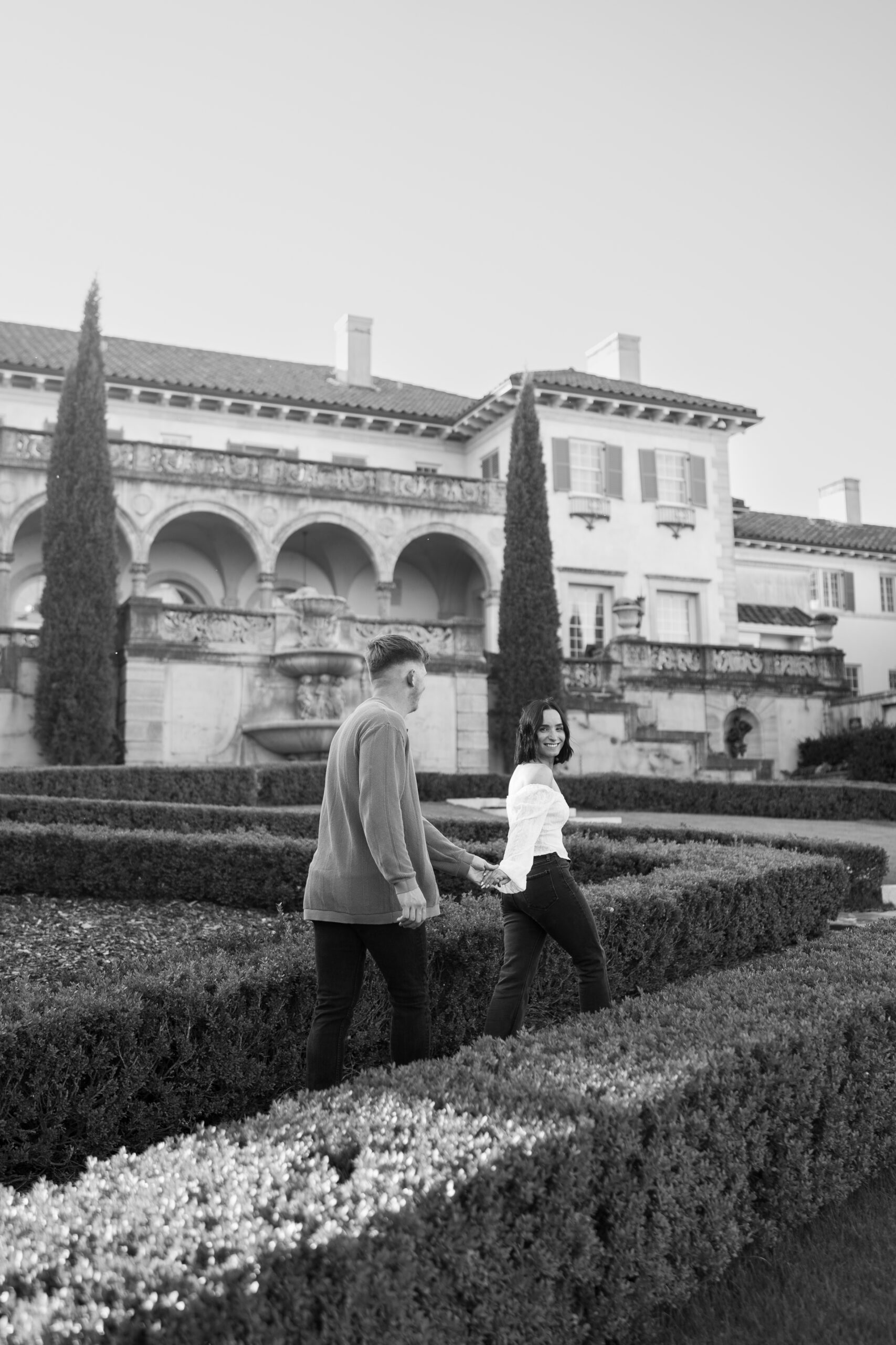 Engagement Session at The Philbrook Museum