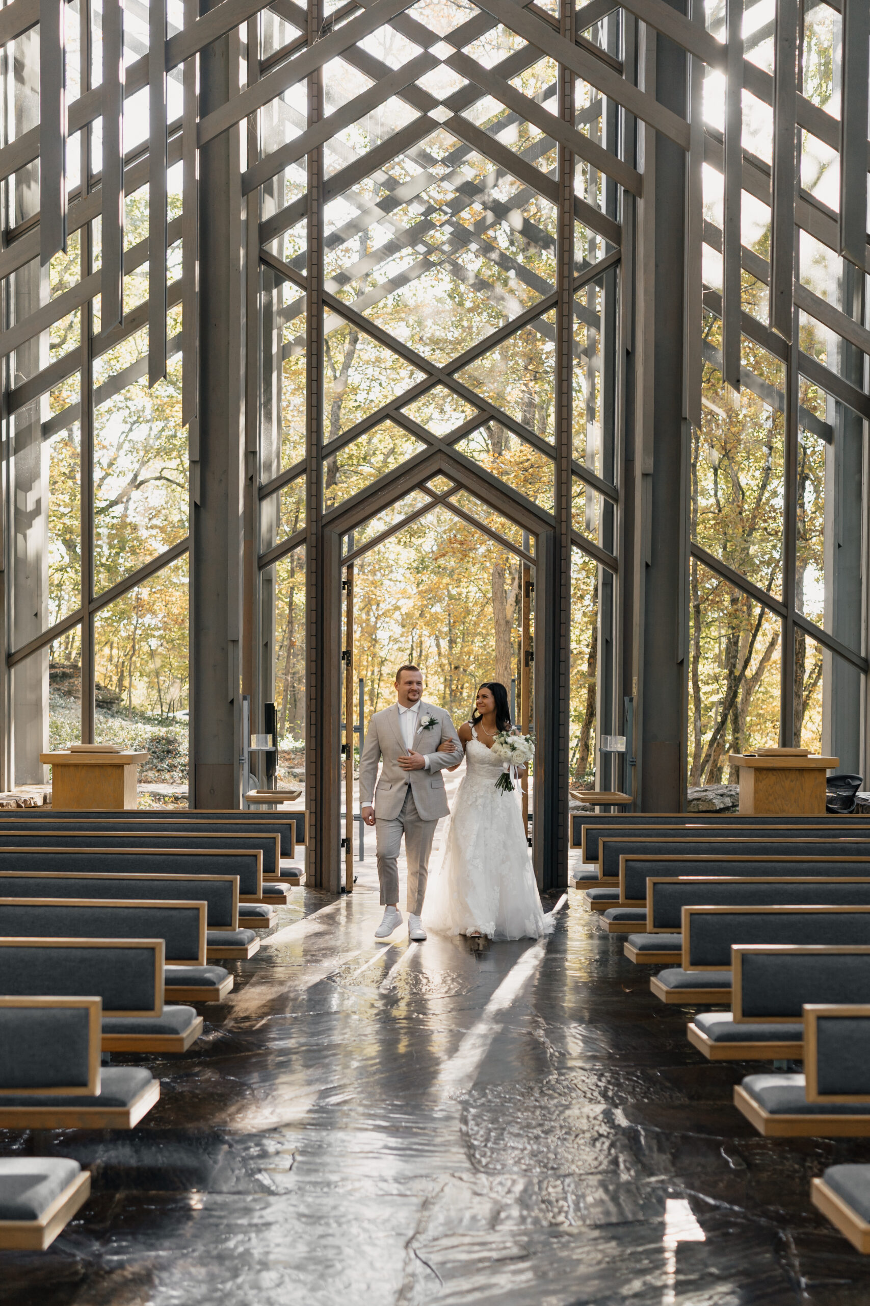 Walking down the aisle together