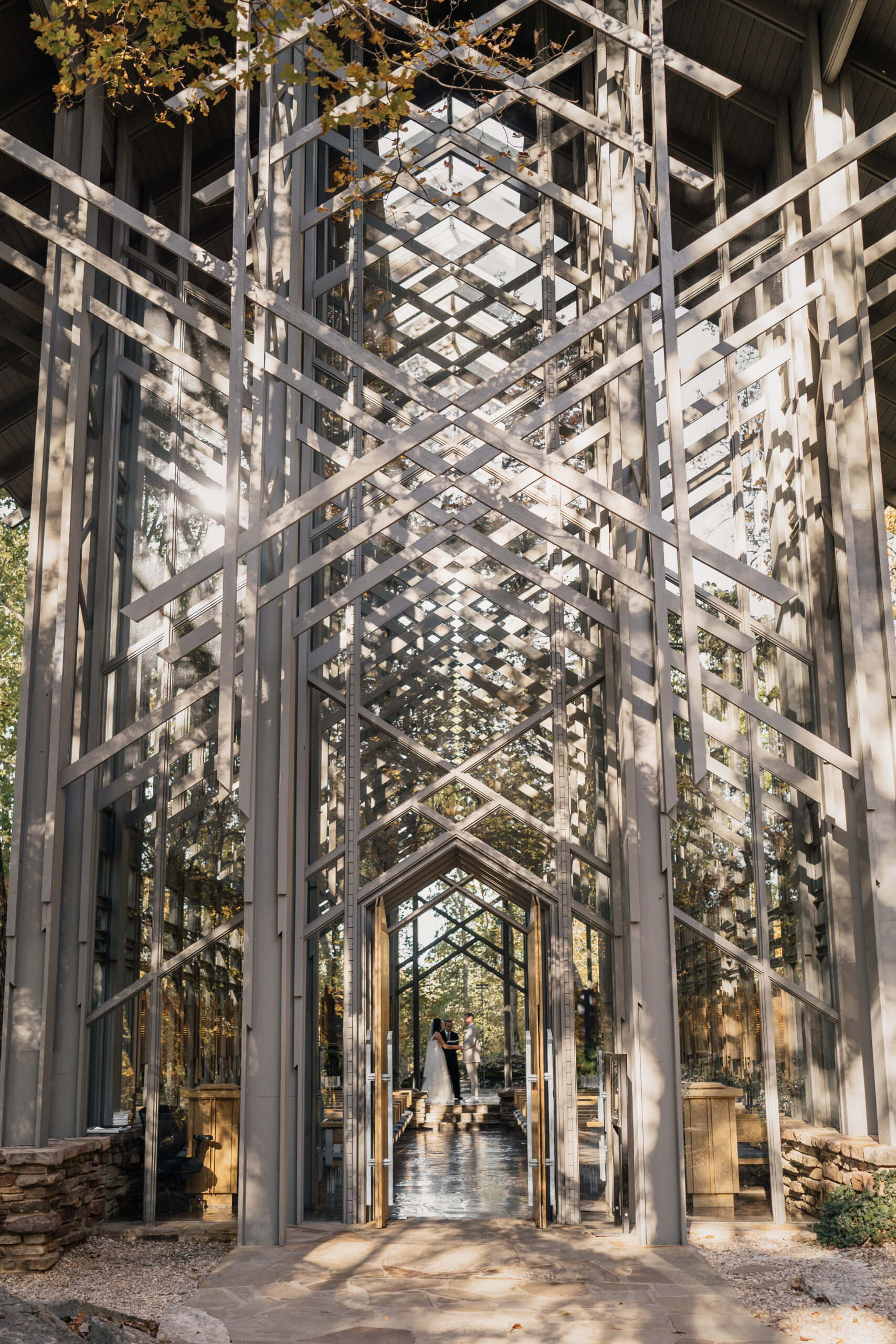 Ceremony at Thorncrown Chapel 