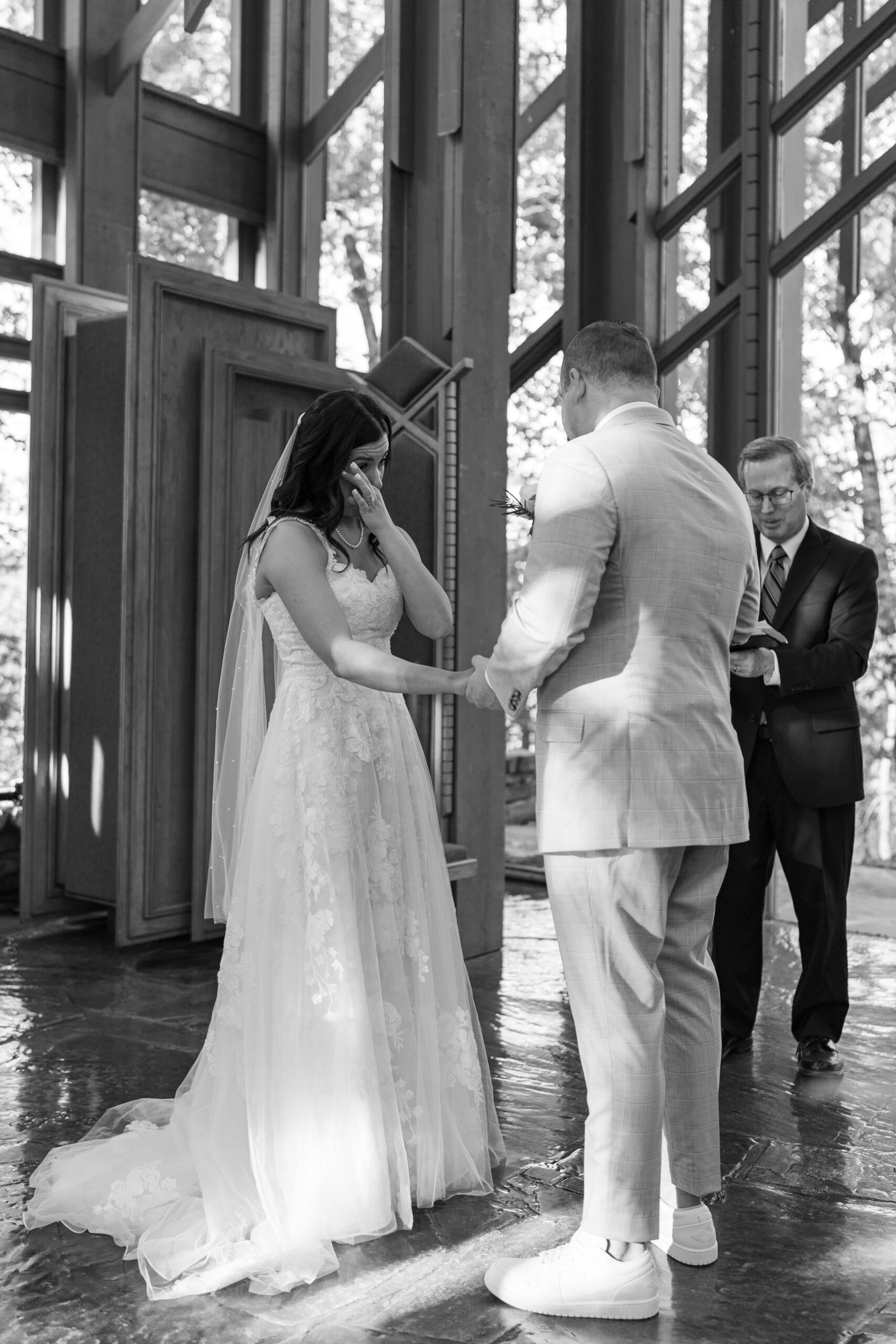 Ceremony at Thorncrown Chapel 