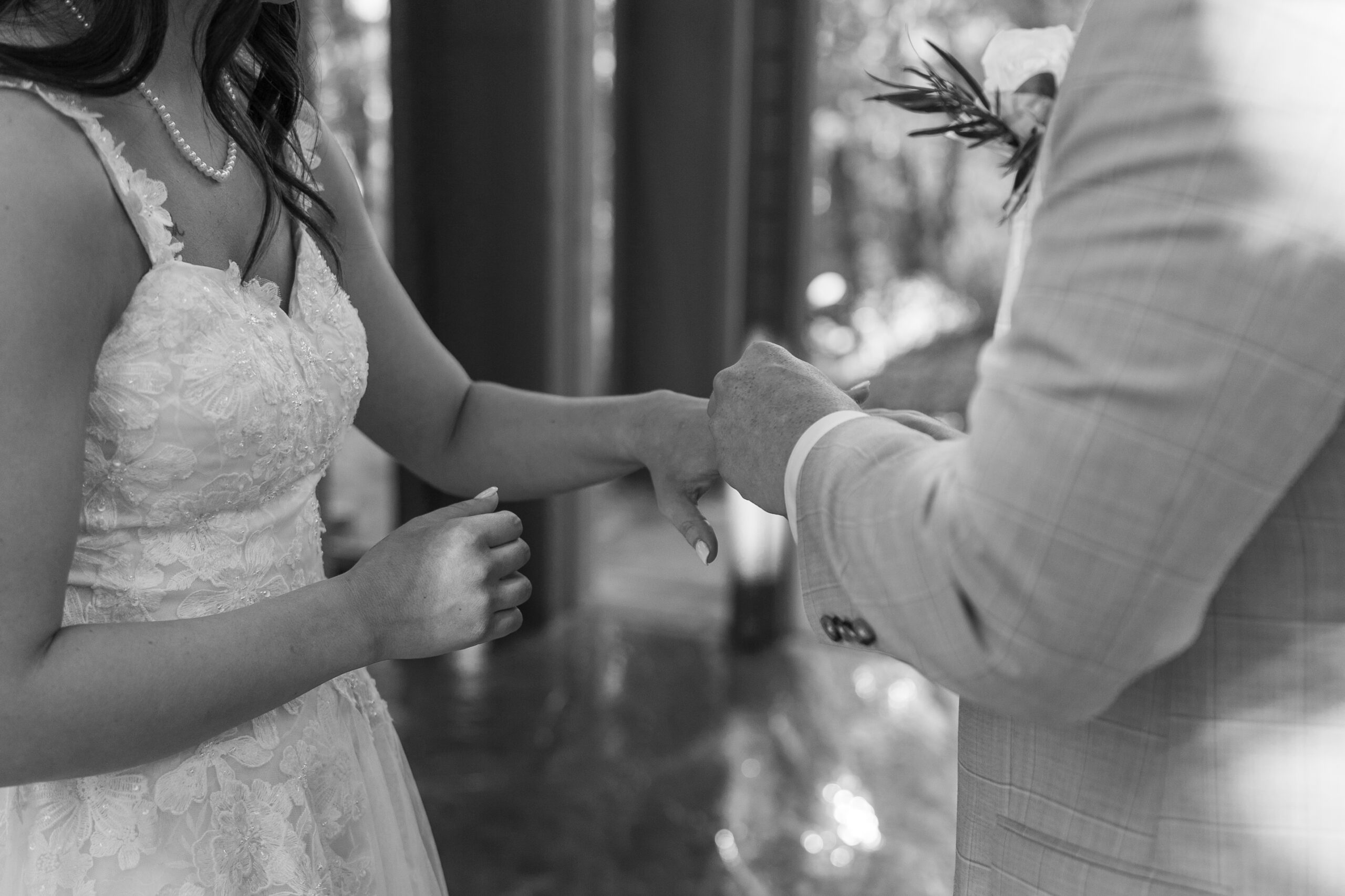 Ceremony at Thorncrown Chapel 