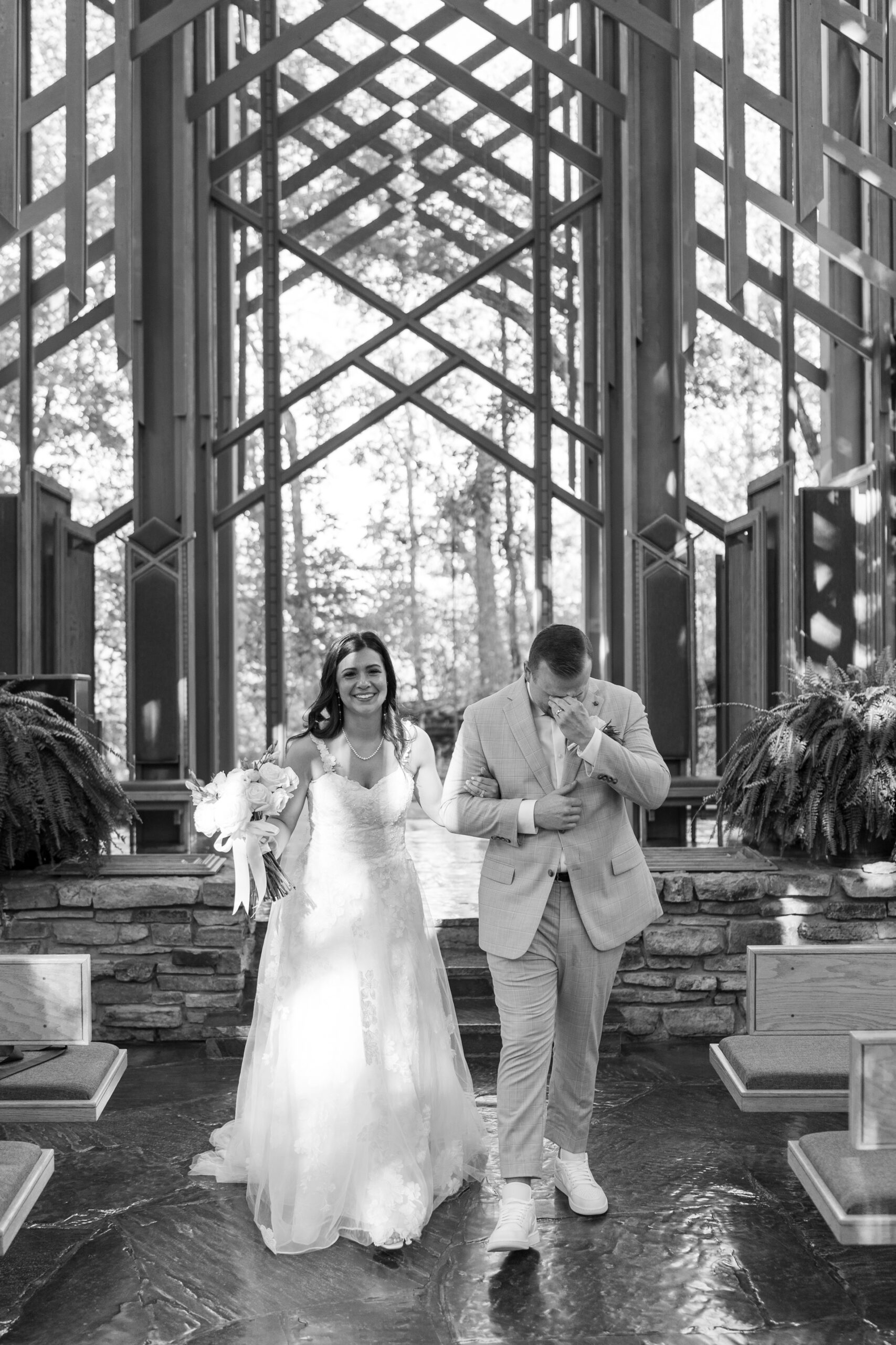 Ceremony at Thorncrown Chapel 