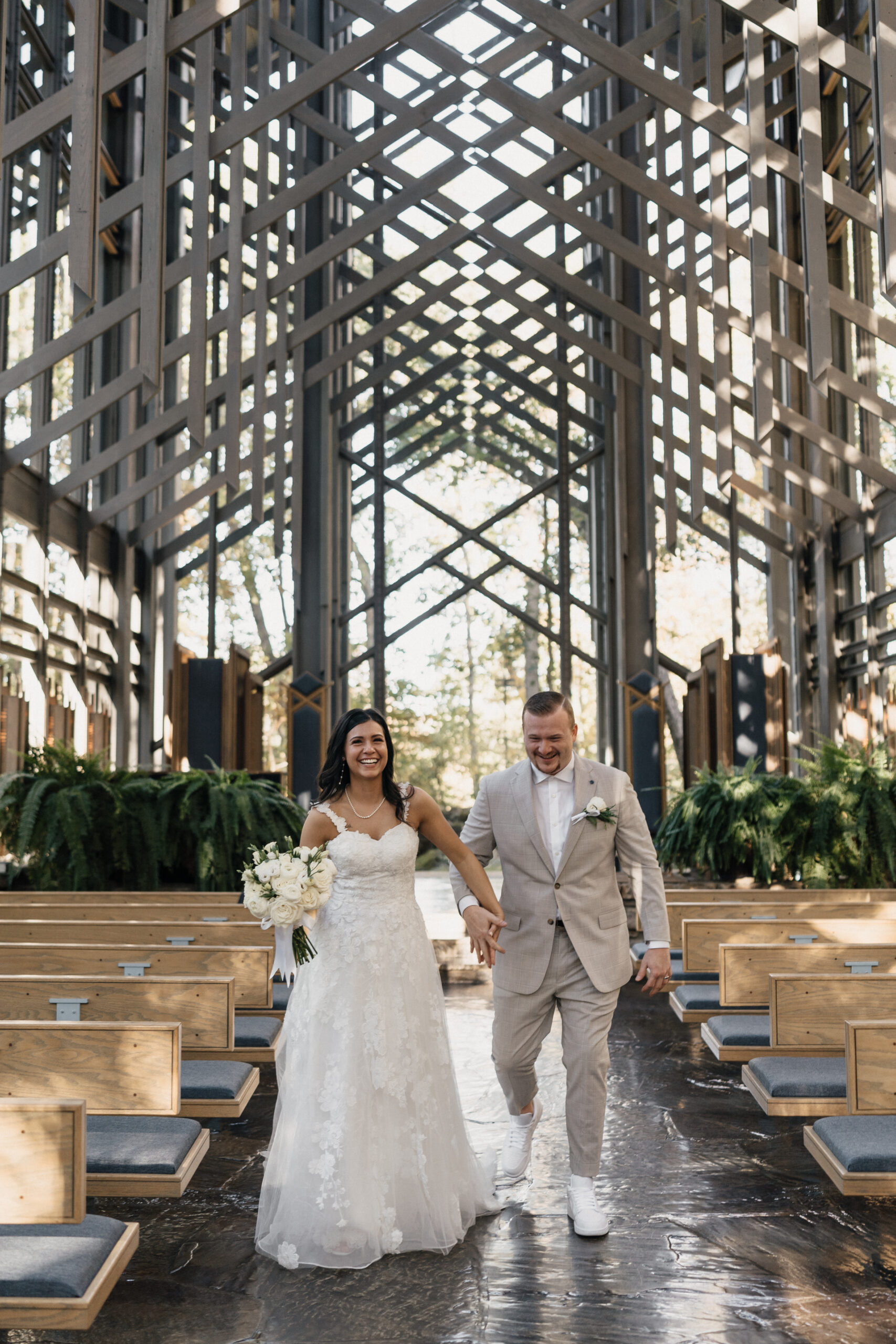 Ceremony at Thorncrown Chapel 