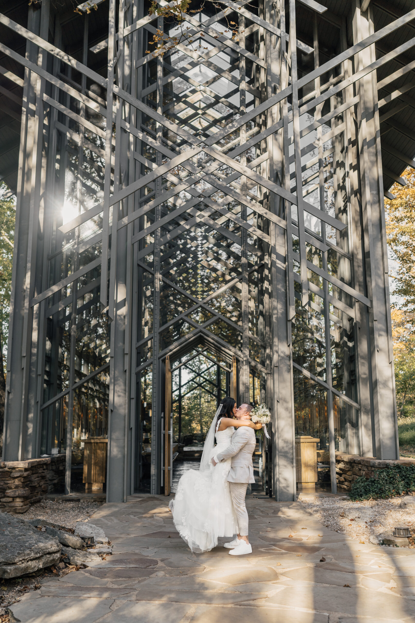 Portraits at the Thorncrown Chapel