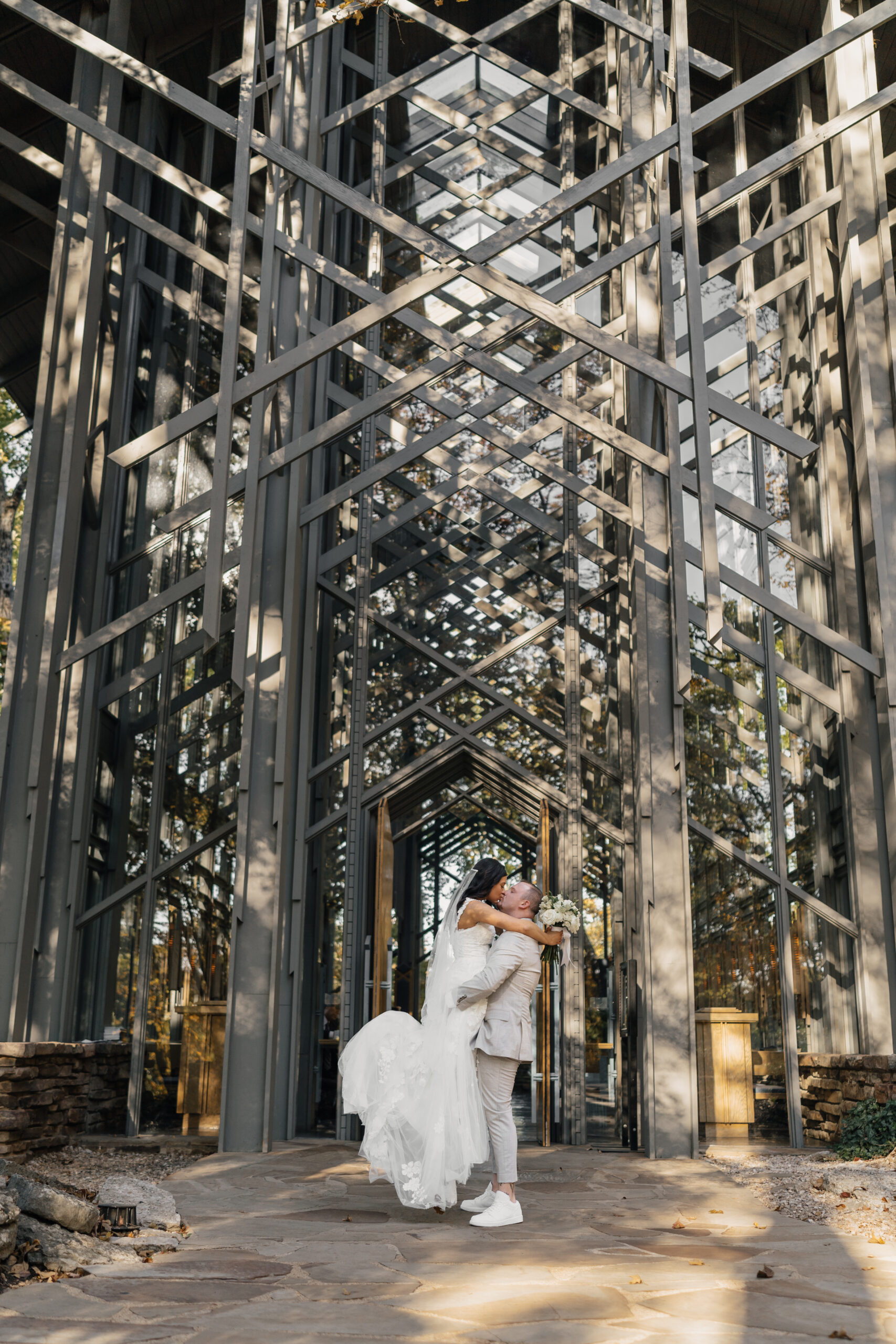 Portraits at the Thorncrown Chapel