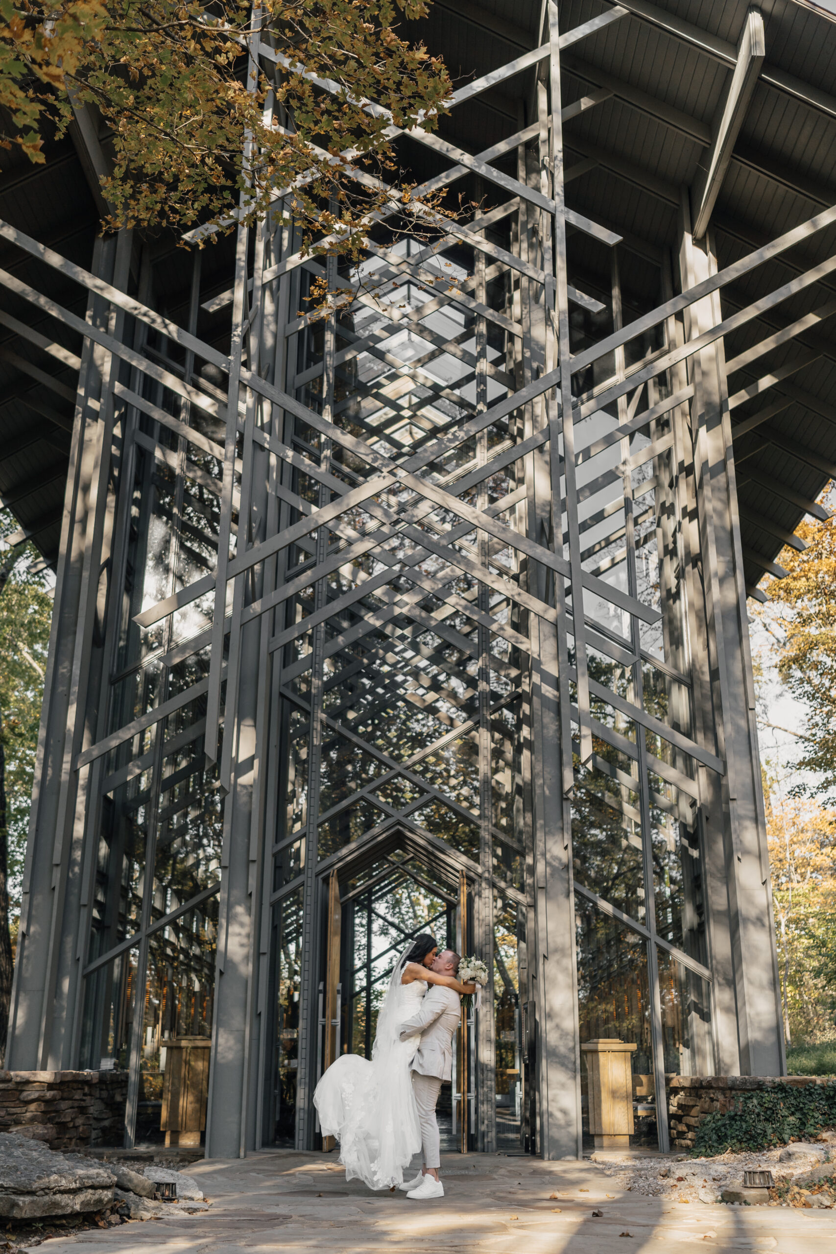 Portraits at the Thorncrown Chapel