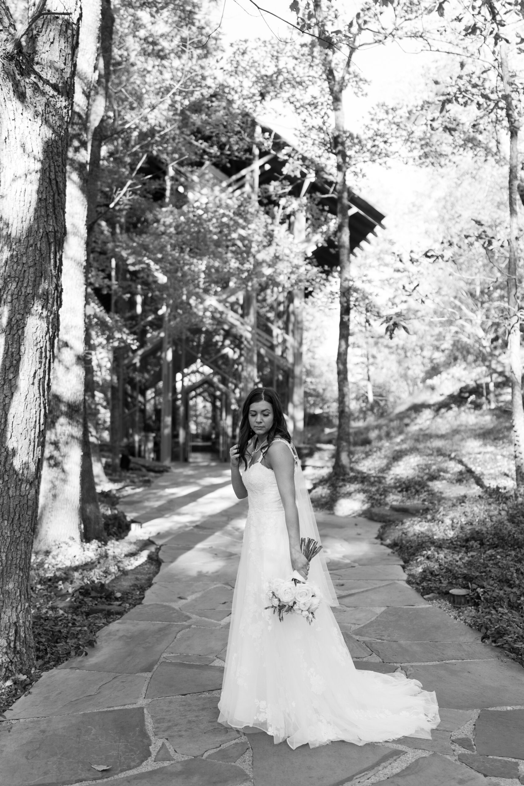 Portraits at the Thorncrown Chapel