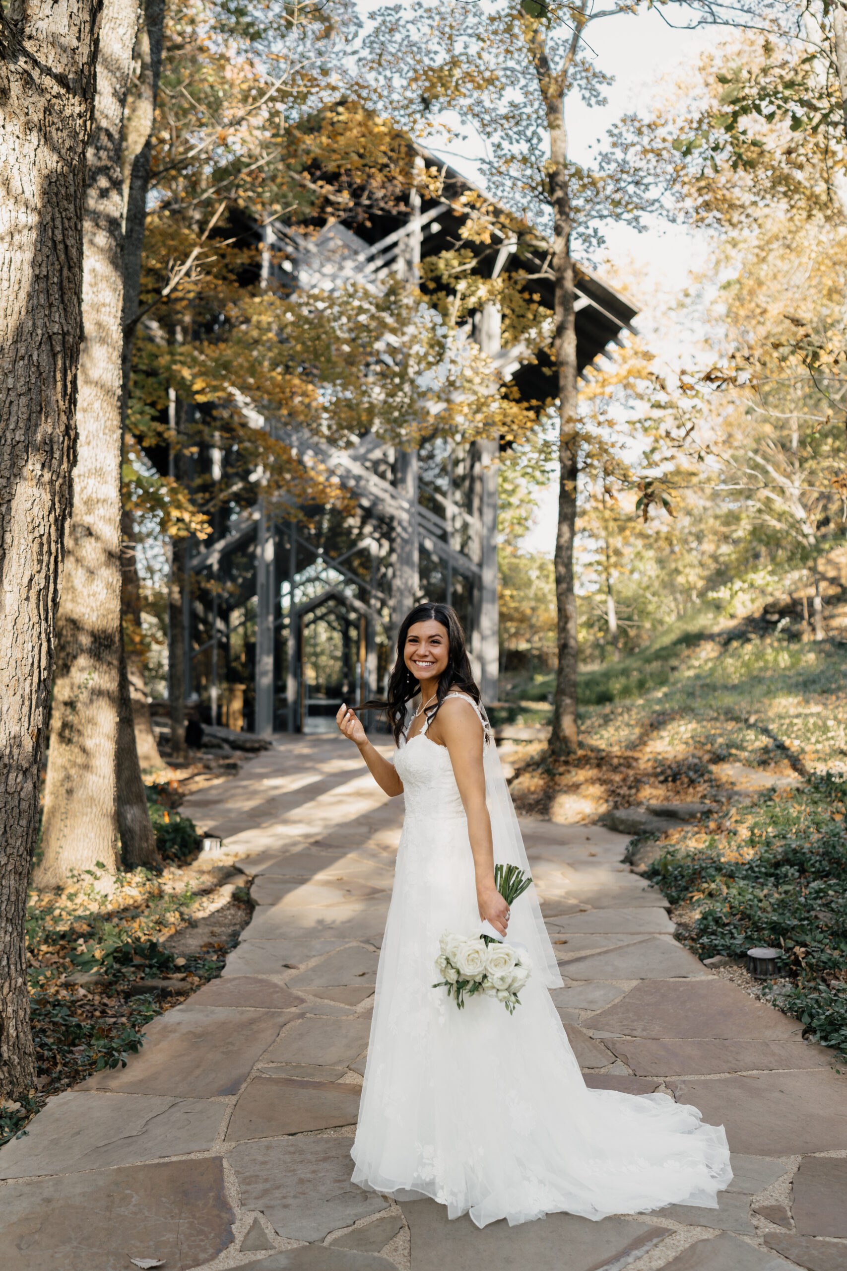 Portraits at the Thorncrown Chapel