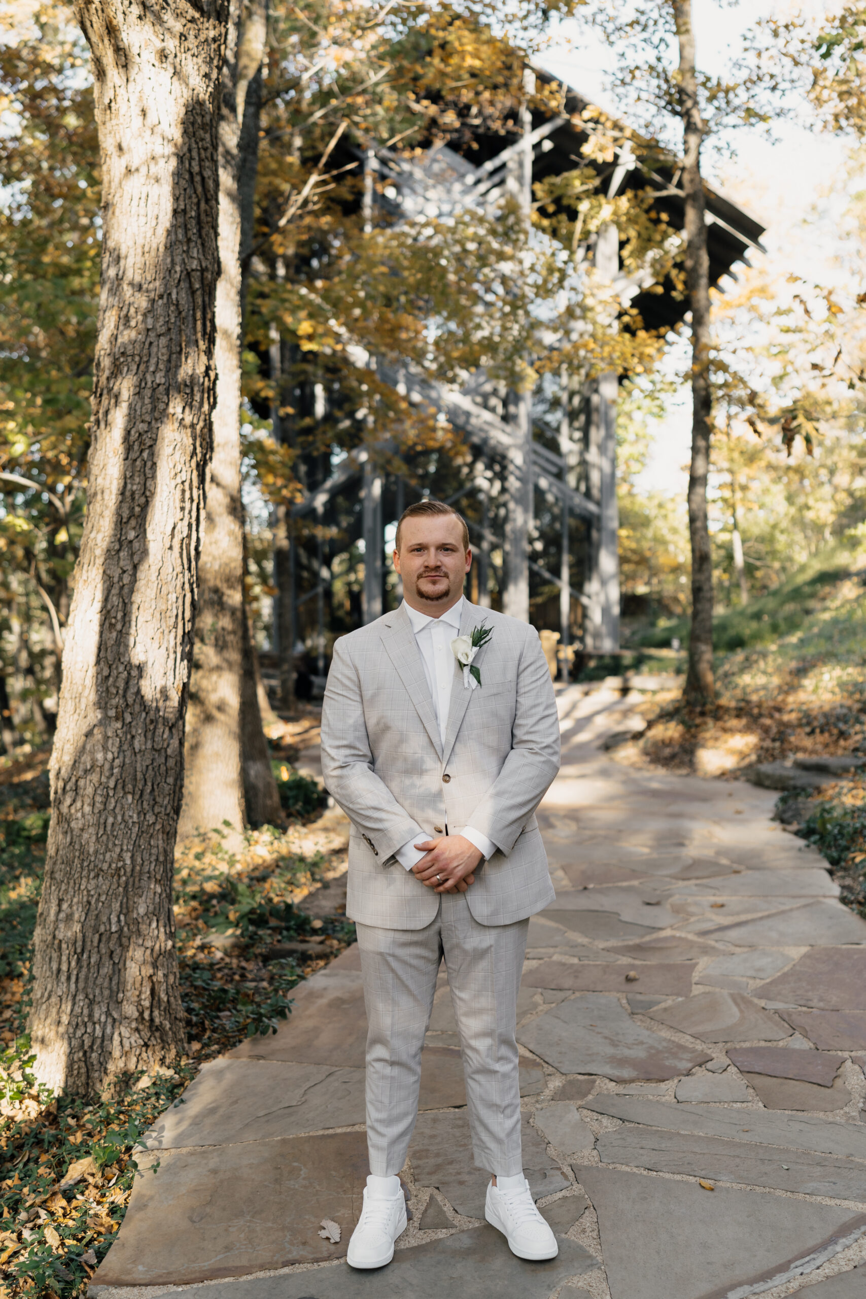 Portraits at the Thorncrown Chapel