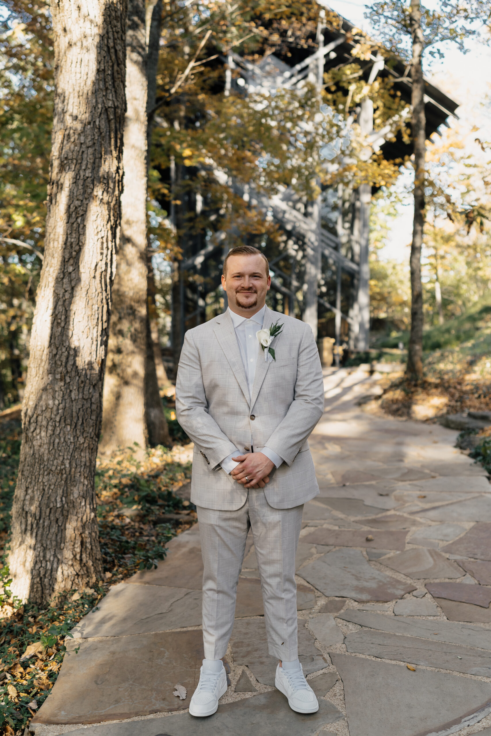 Portraits at the Thorncrown Chapel