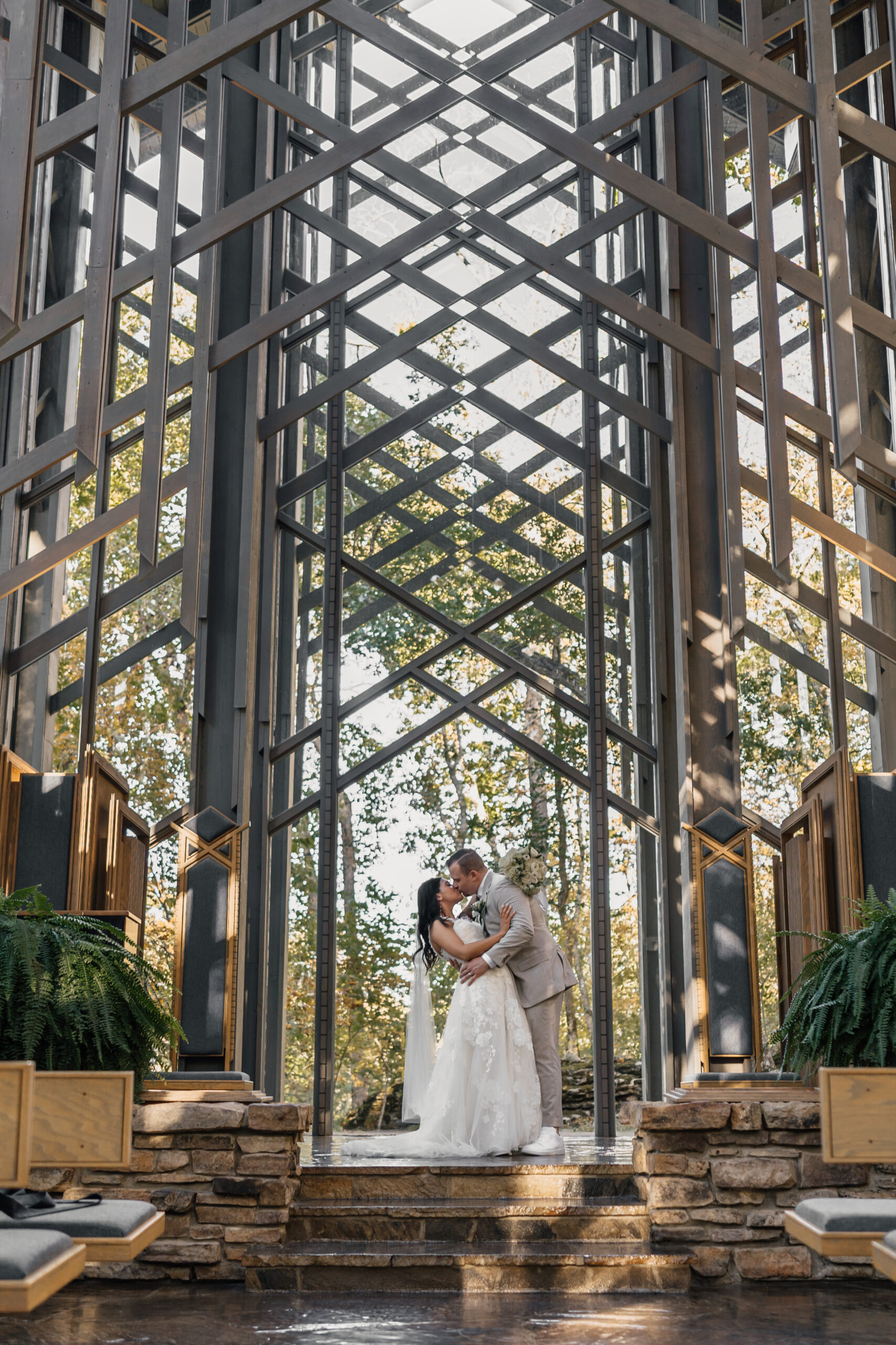 Portraits at the Thorncrown Chapel