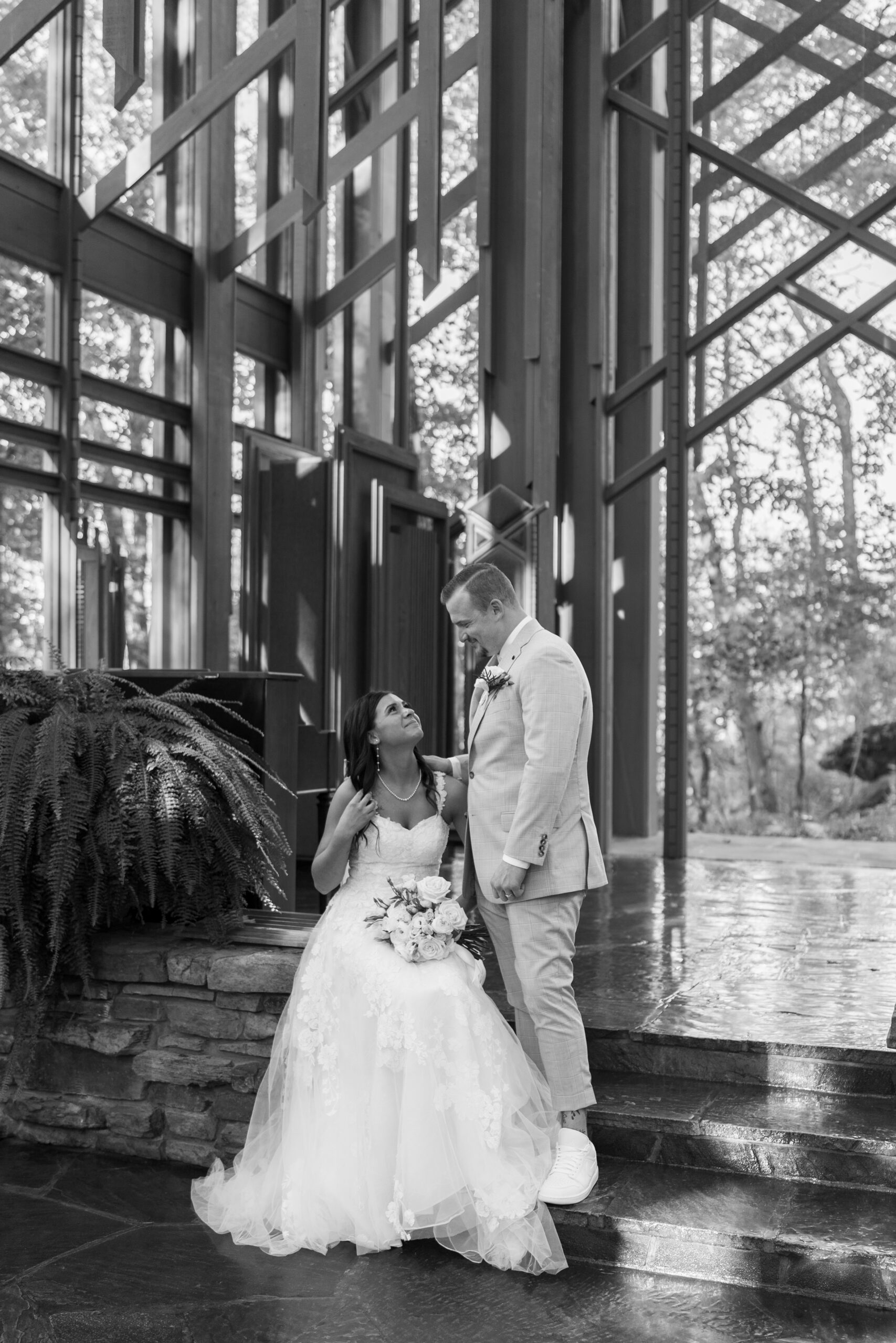 Portraits at the Thorncrown Chapel