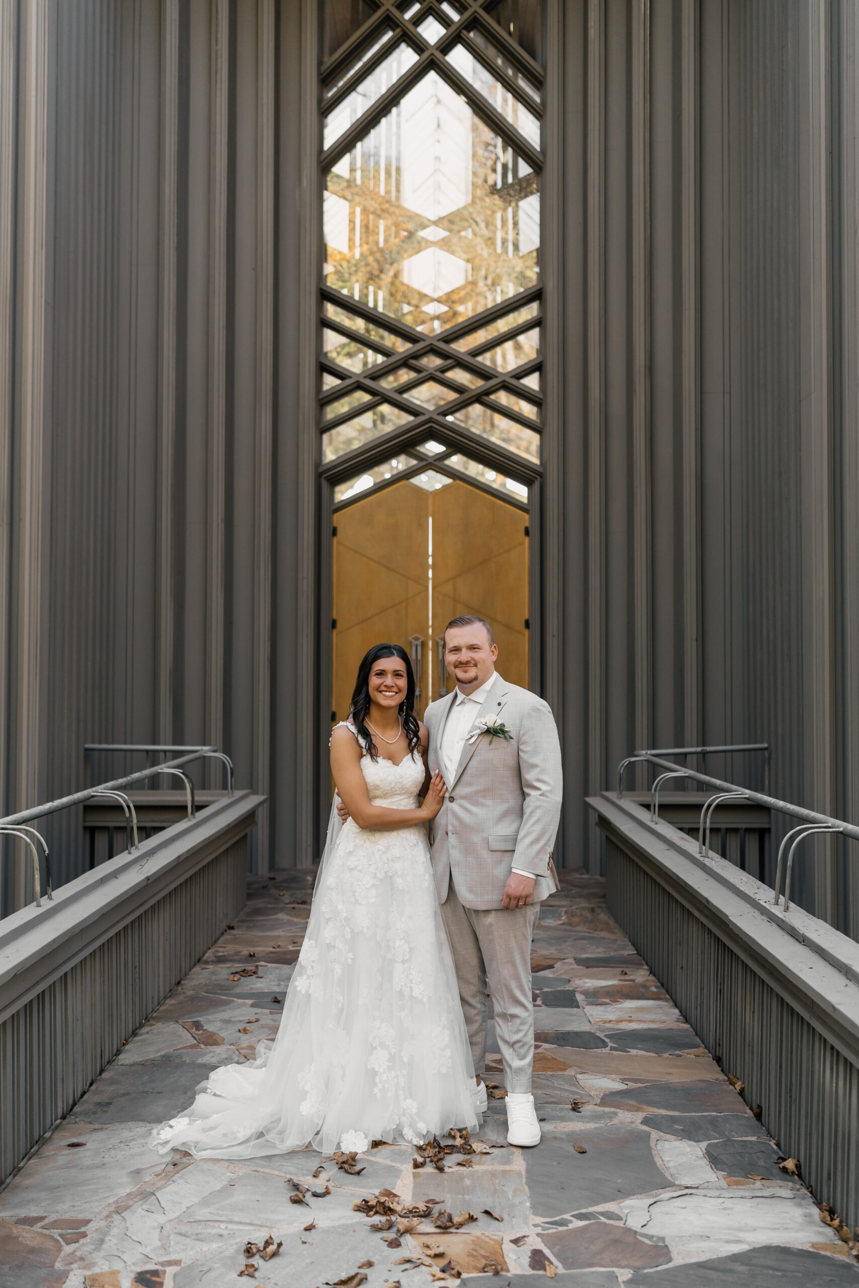 Portraits at the Thorncrown Chapel