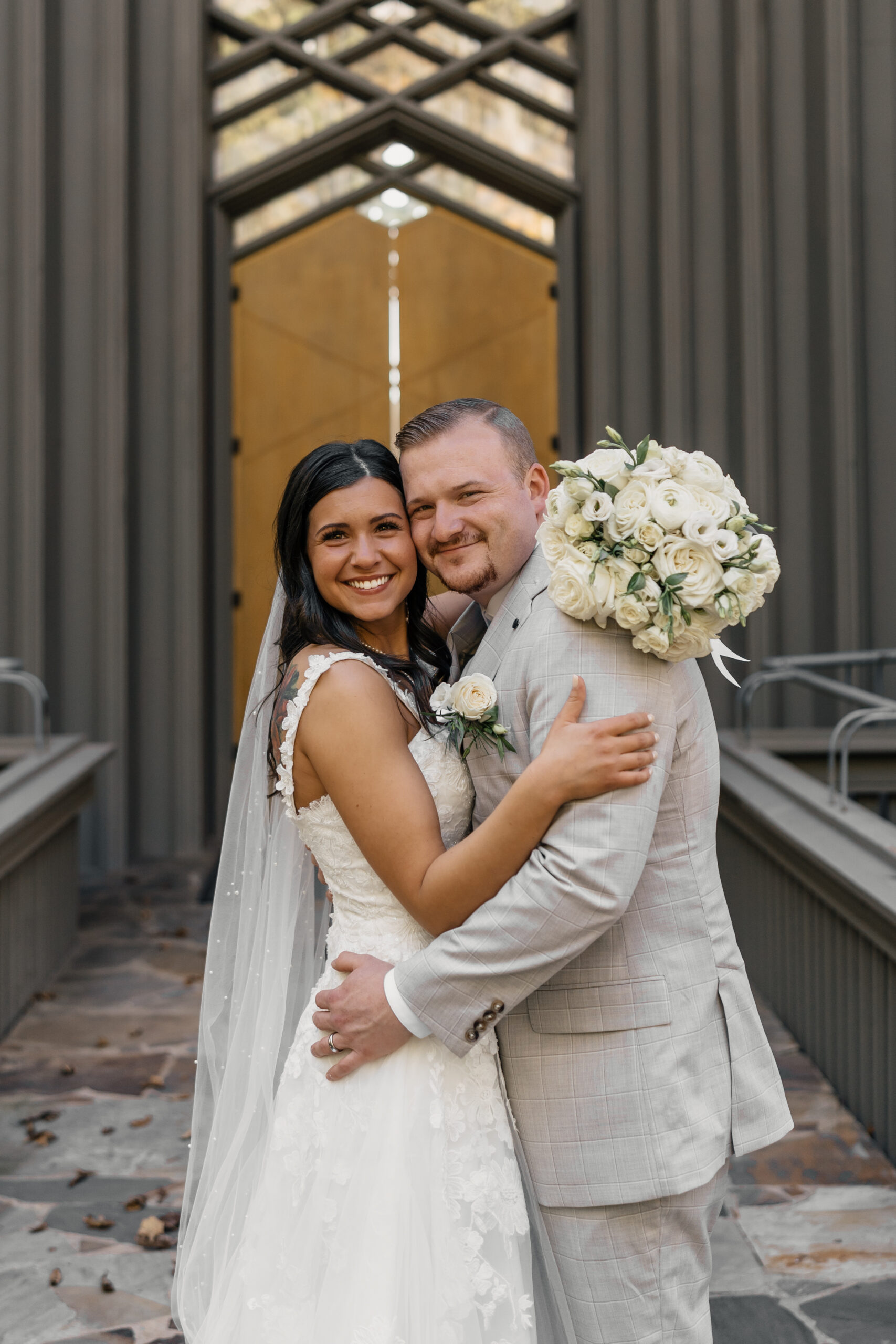 Portraits at the Thorncrown Chapel