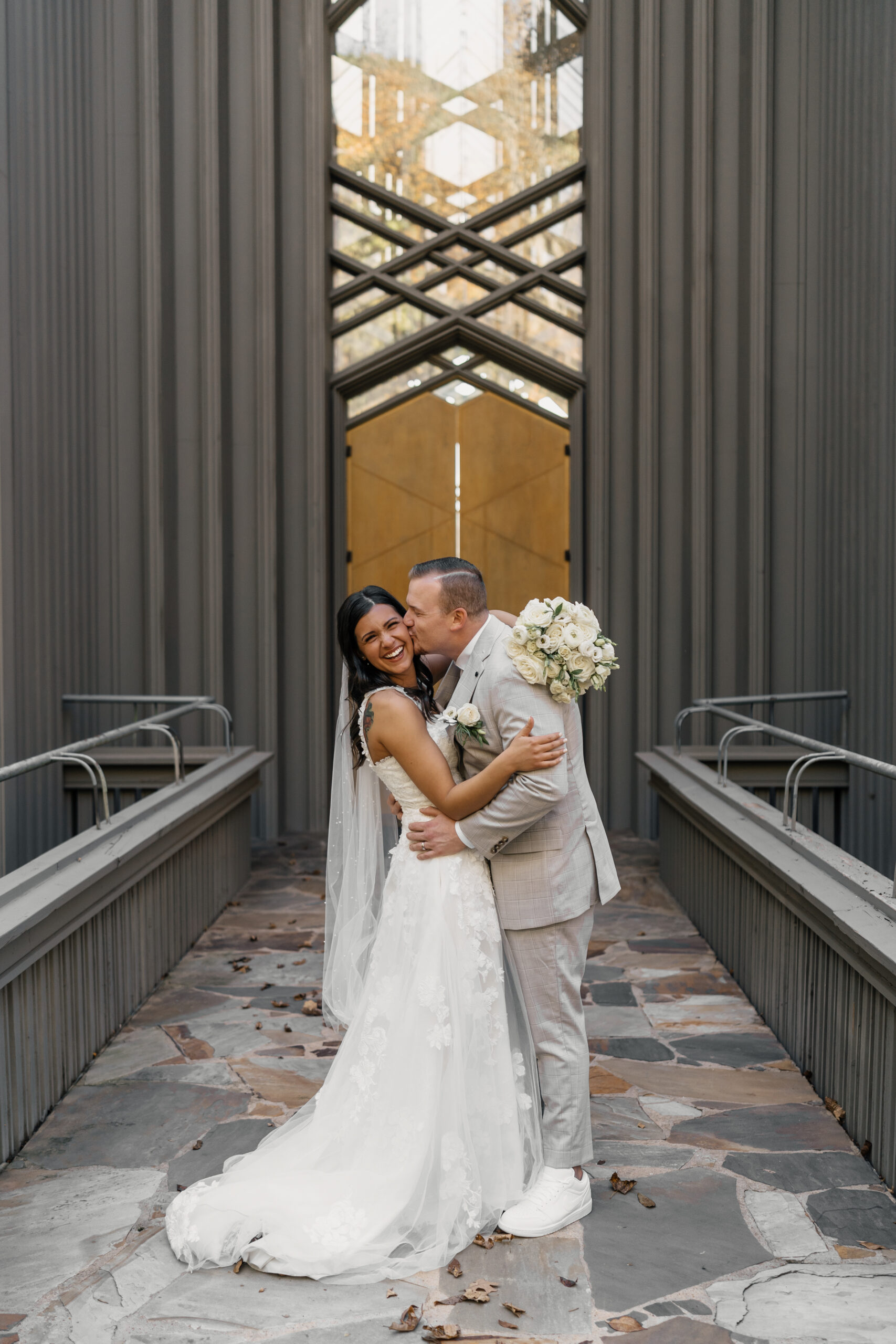 Portraits at the Thorncrown Chapel