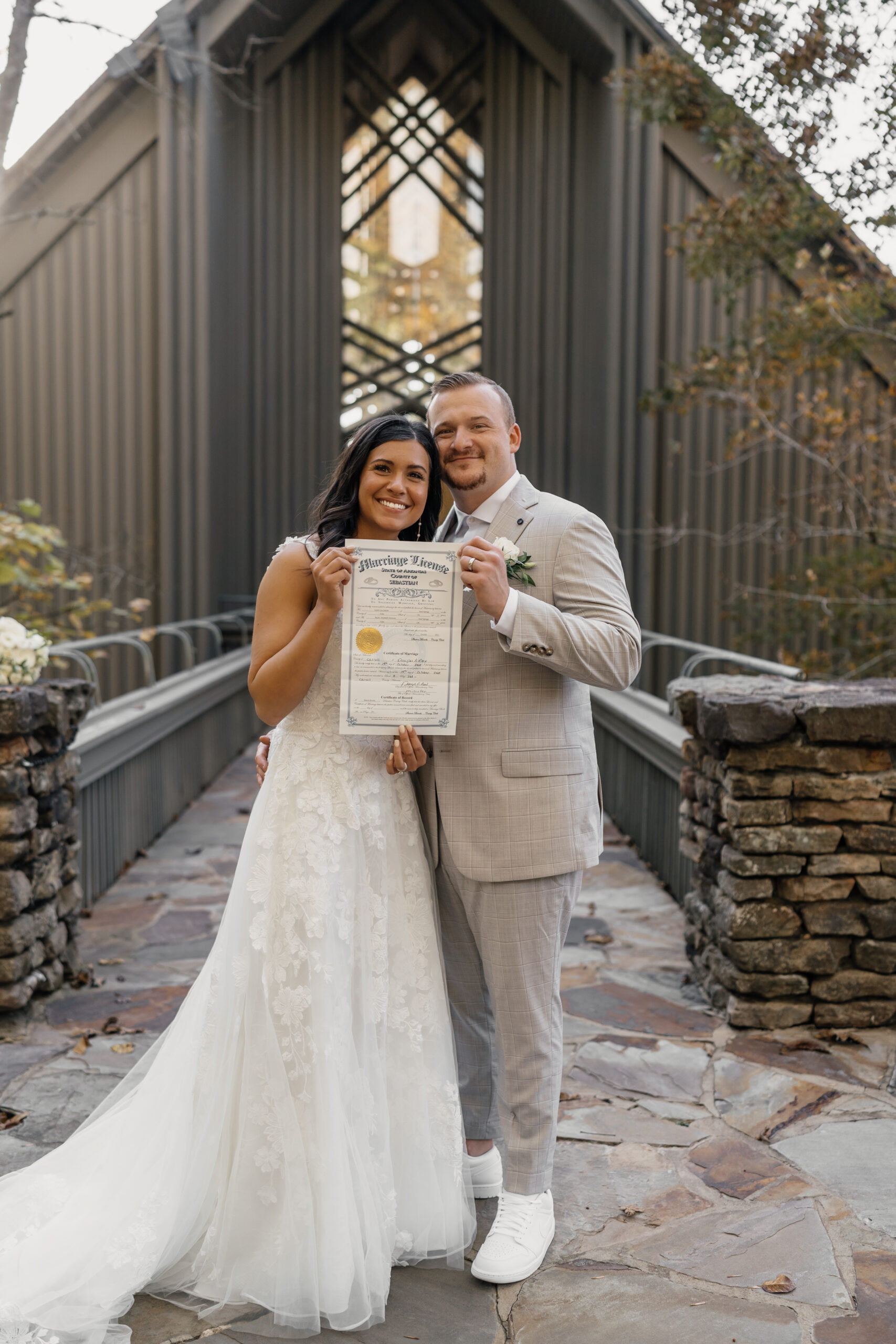 Thorncrown Chapel Elopement Photographer 