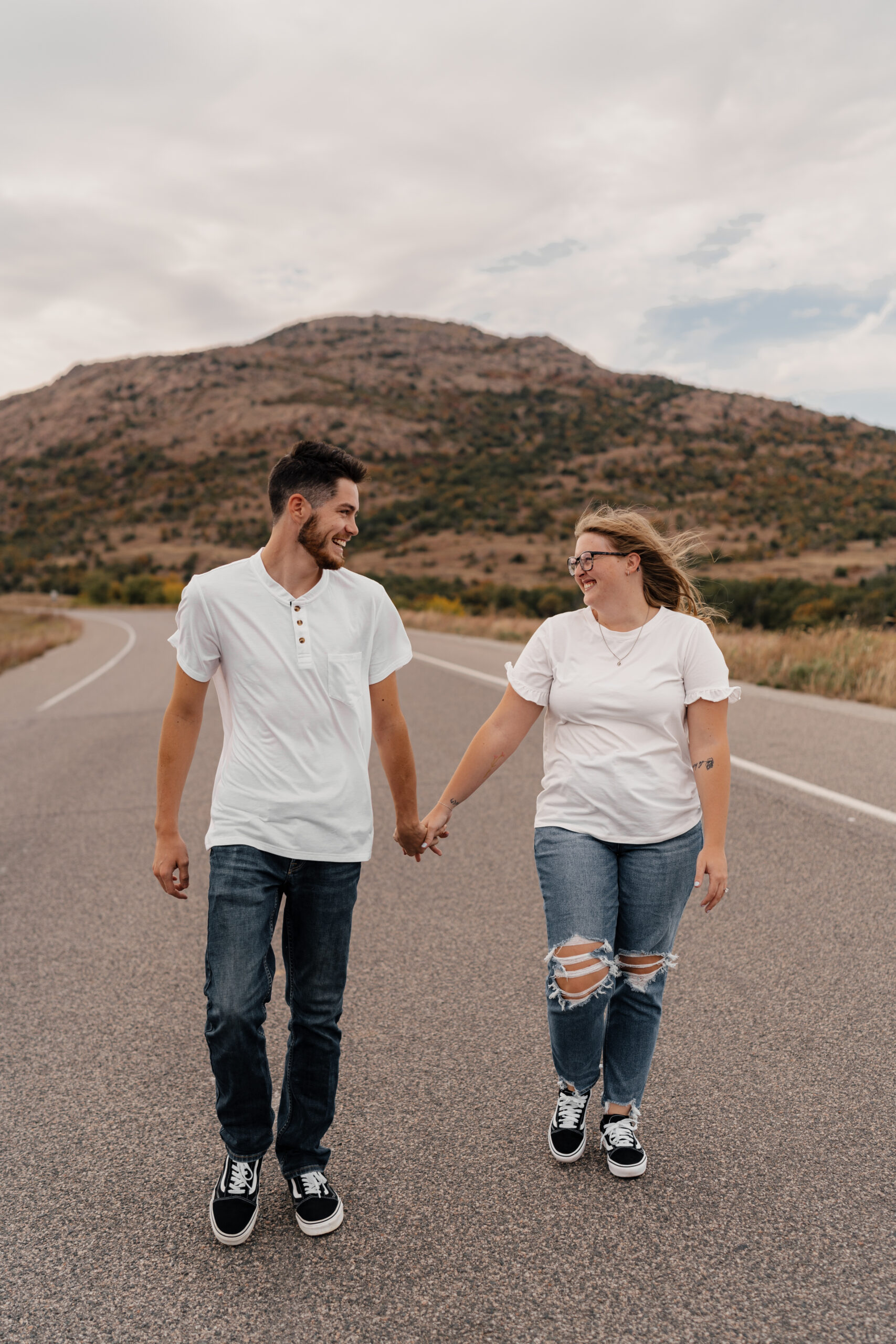 Intimate Engagement Session on Top of the Wichita Mountains