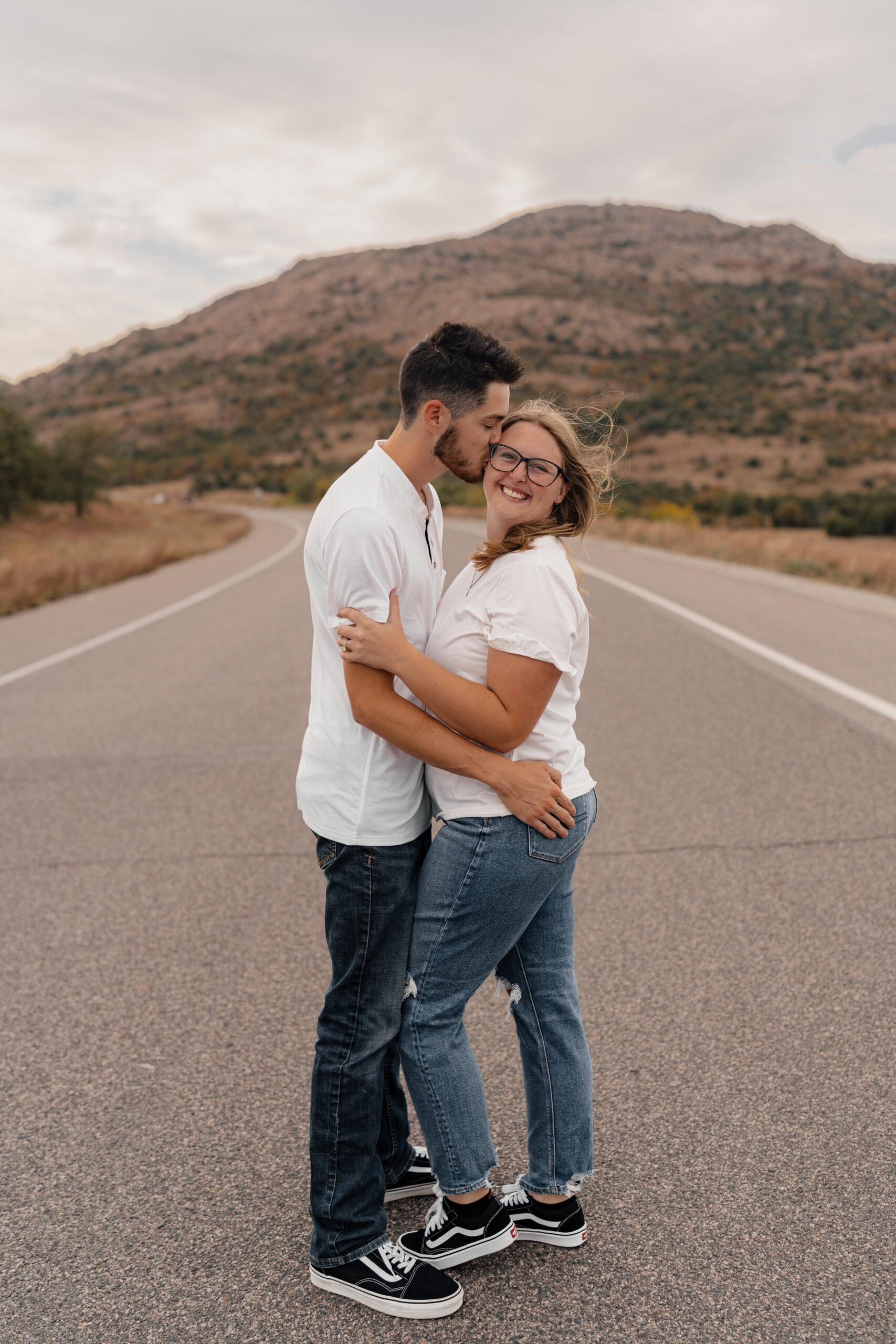 Intimate Engagement Session on Top of the Wichita Mountains