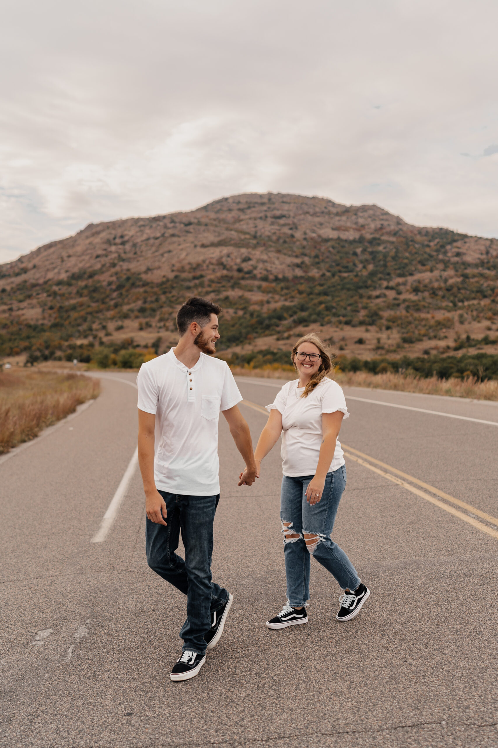 Oklahoma Wedding Photographer | Engagement Session at the Wichita Mountains