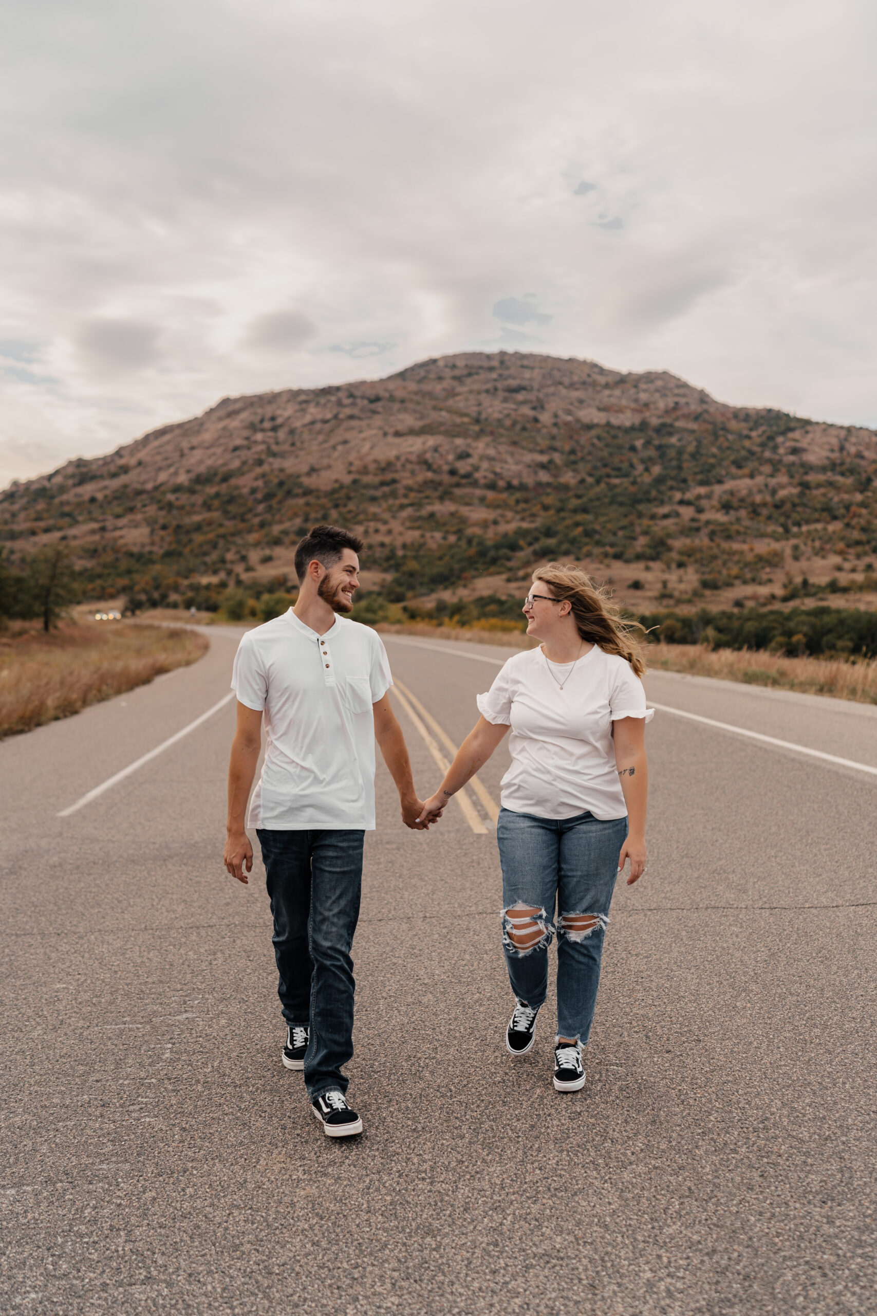 Oklahoma Wedding Photographer | Engagement Session at the Wichita Mountains