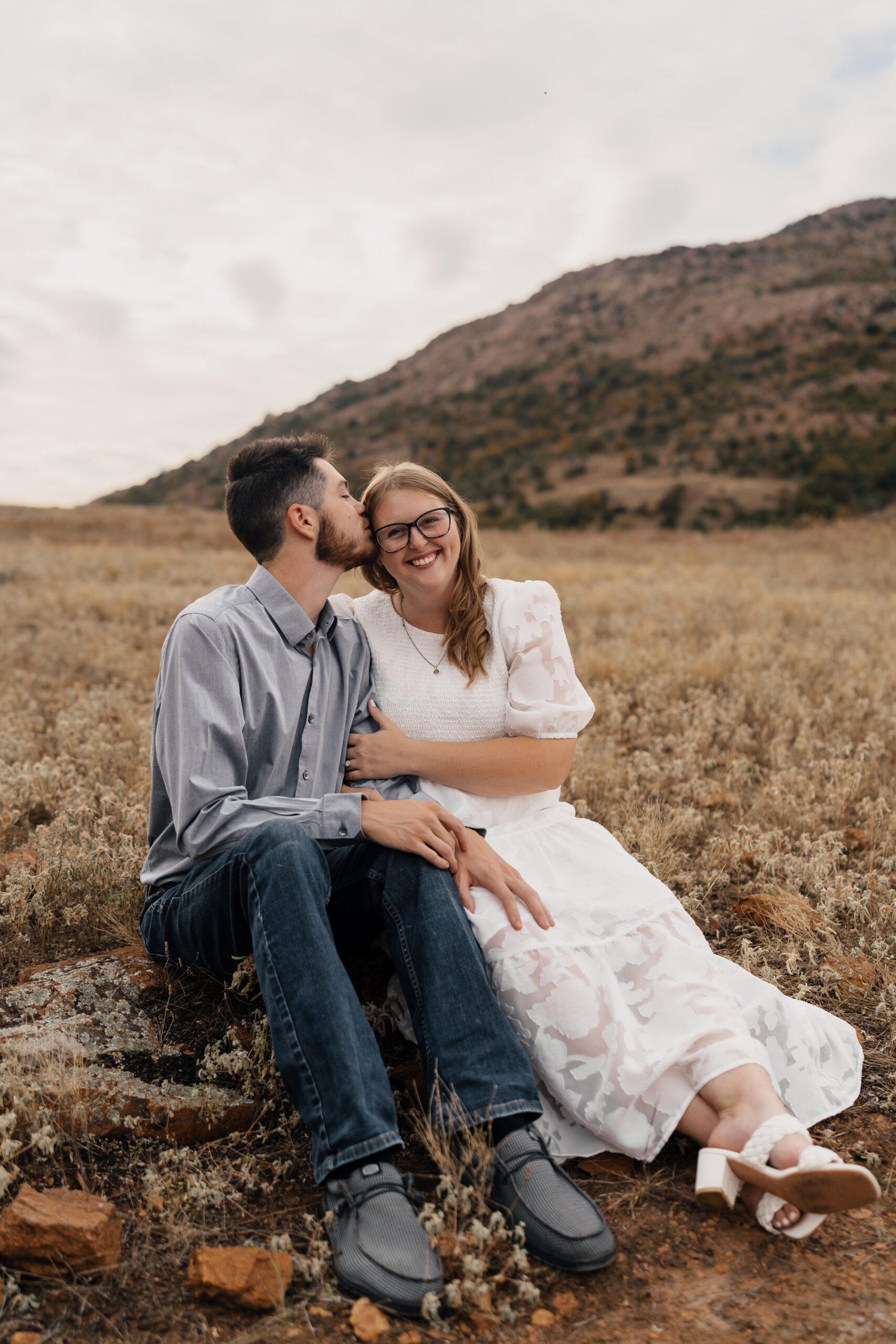 Oklahoma Wedding Photographer | Engagement Session at the Wichita Mountains