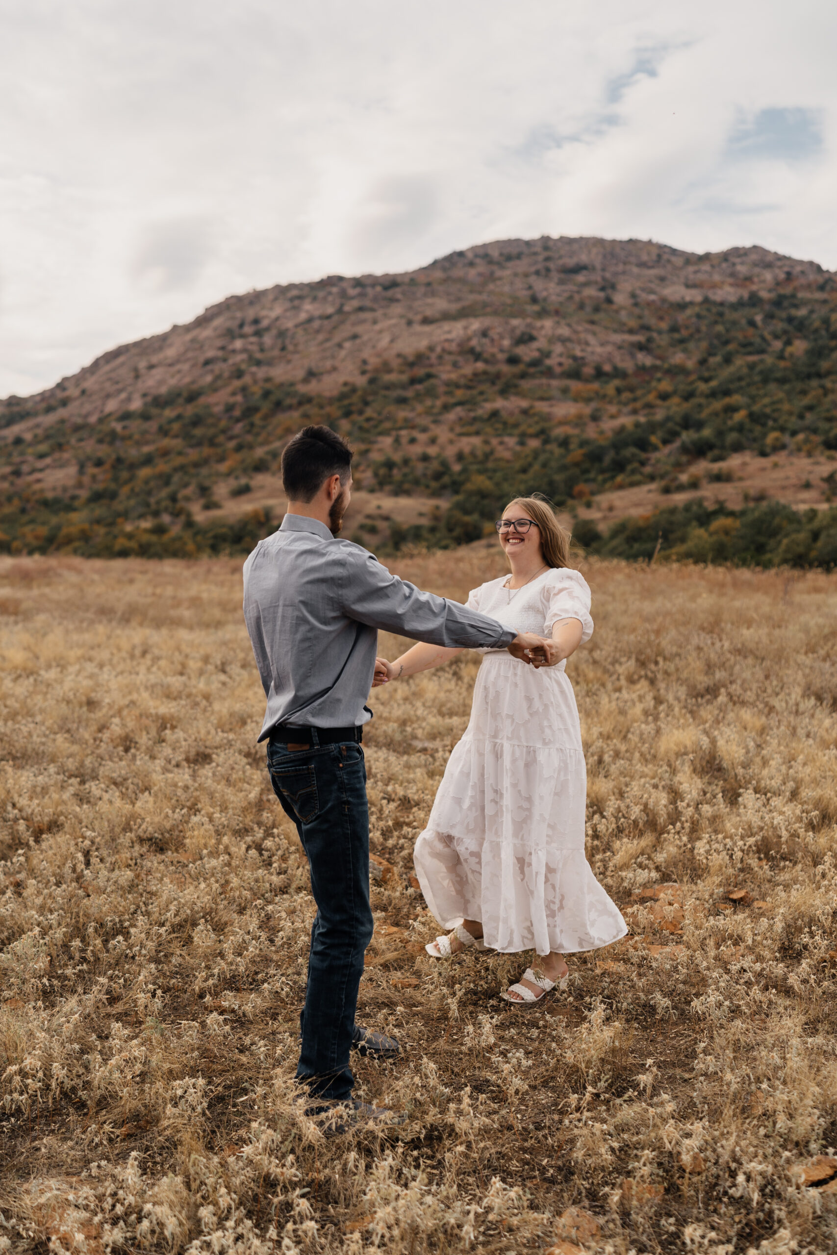 Oklahoma Wedding Photographer | Engagement Session at the Wichita Mountains