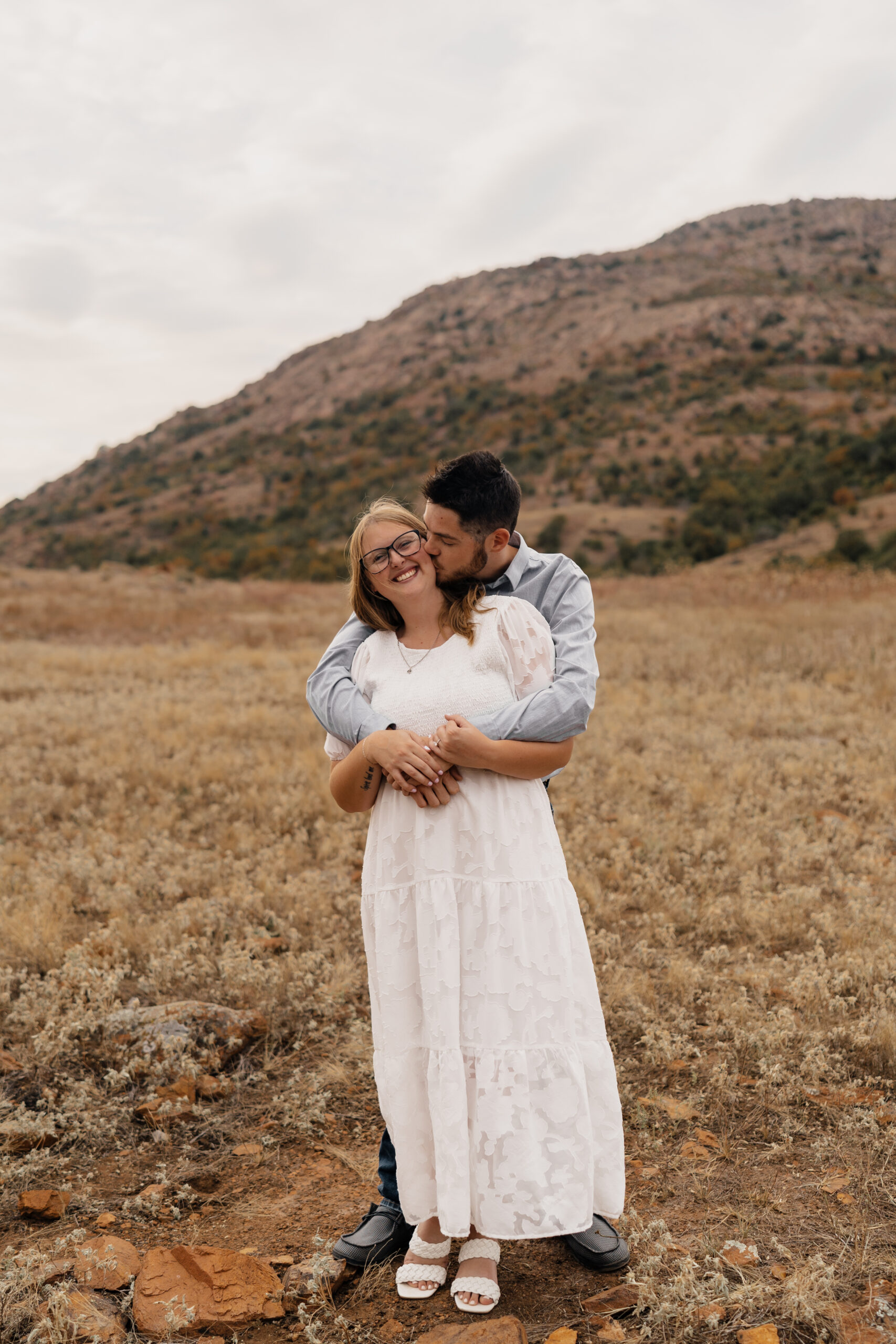 Oklahoma Wedding Photographer | Engagement Session at the Wichita Mountains