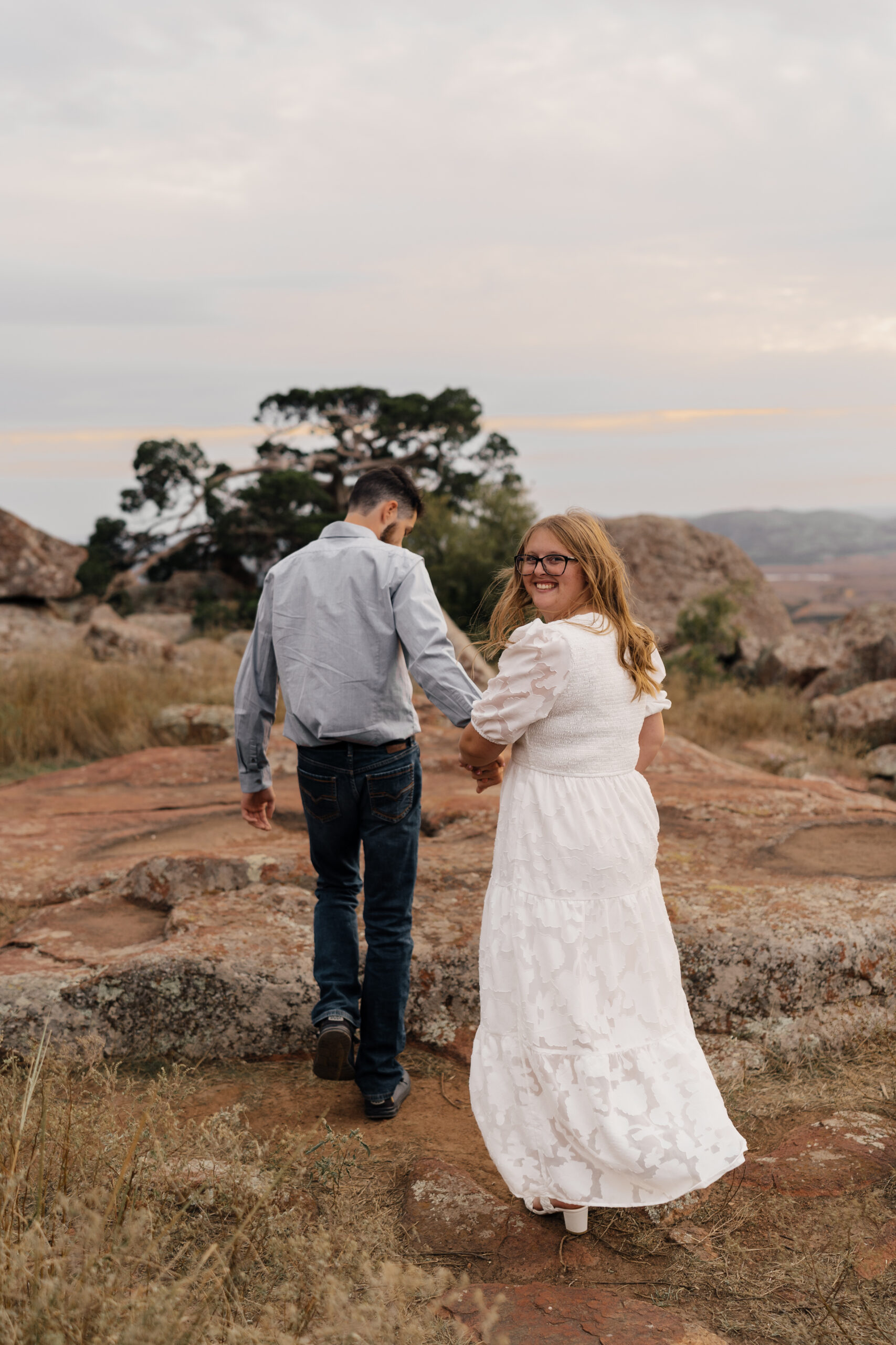 Oklahoma Wedding Photographer | Engagement Session at the Wichita Mountains