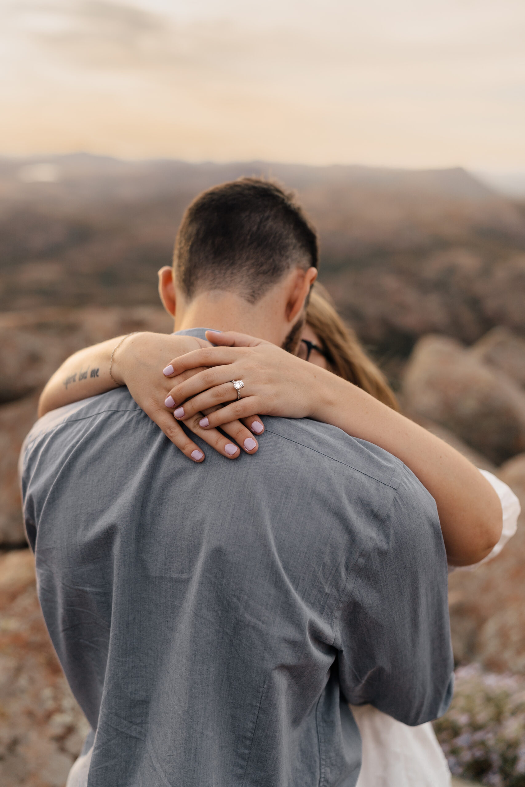 Oklahoma Wedding Photographer | Engagement Session at the Wichita Mountains