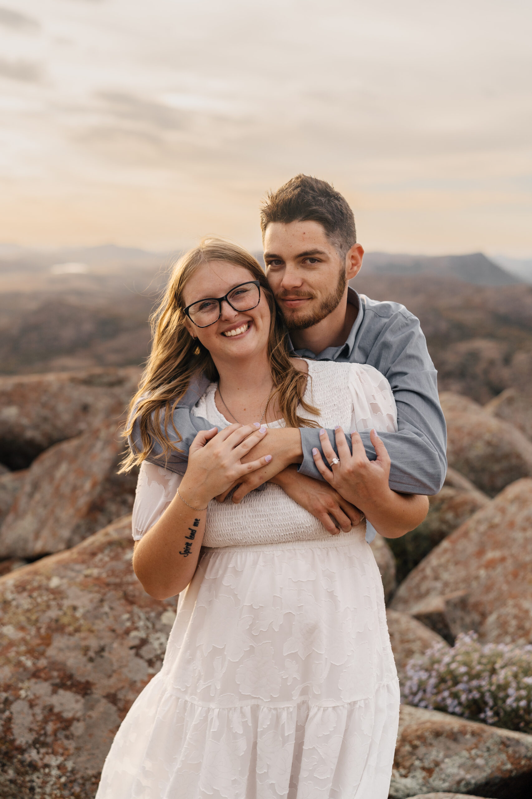 Oklahoma Wedding Photographer | Engagement Session at the Wichita Mountains