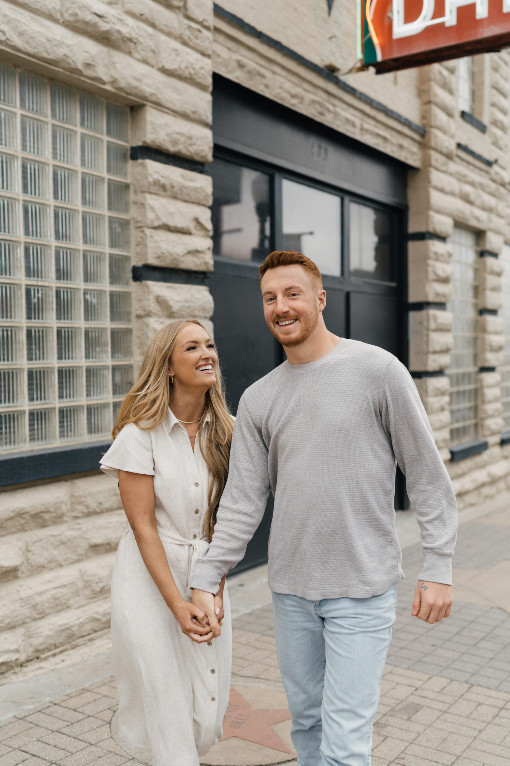 Engagement Session in Downtown Tulsa 