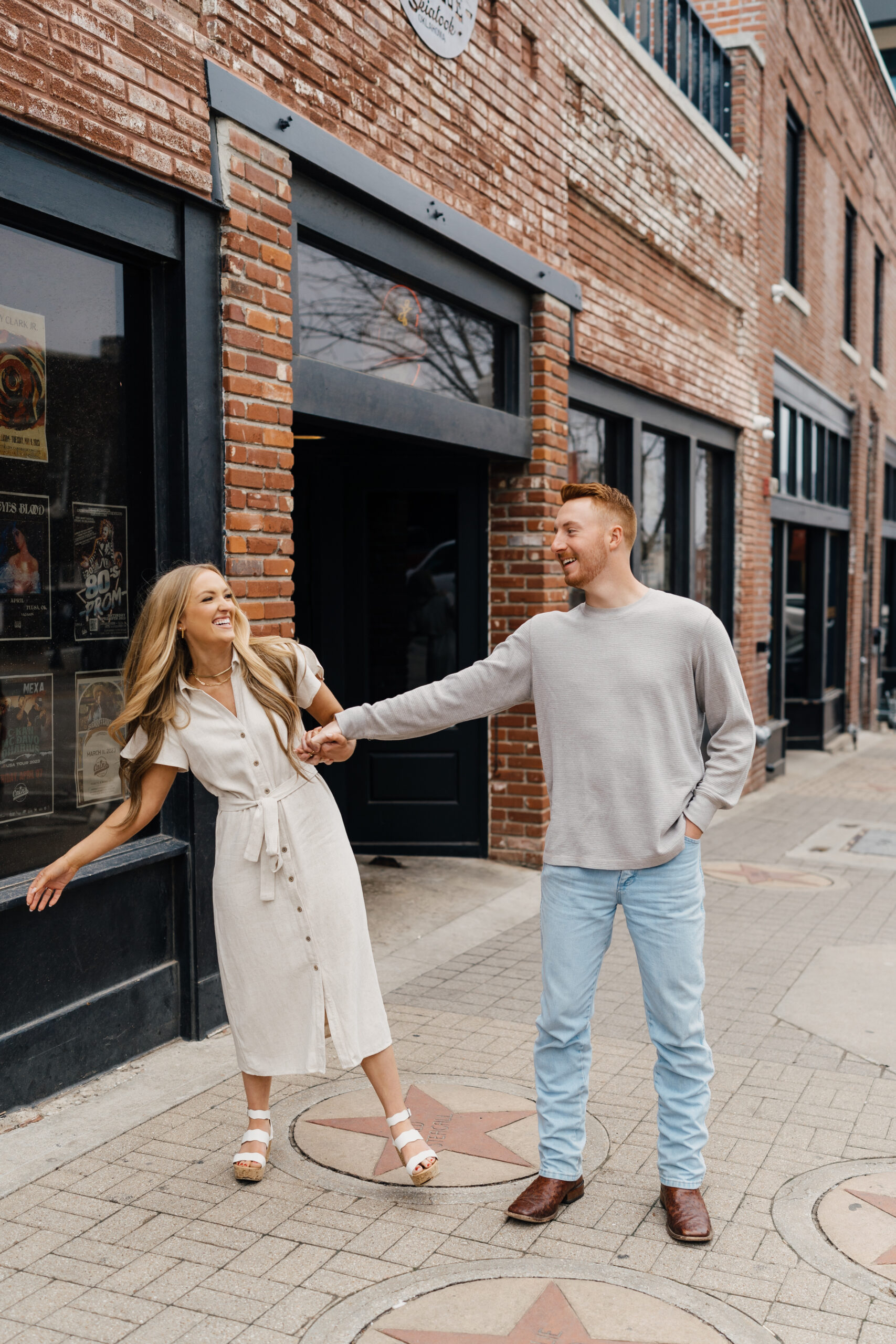 Engagement Session in Downtown Tulsa