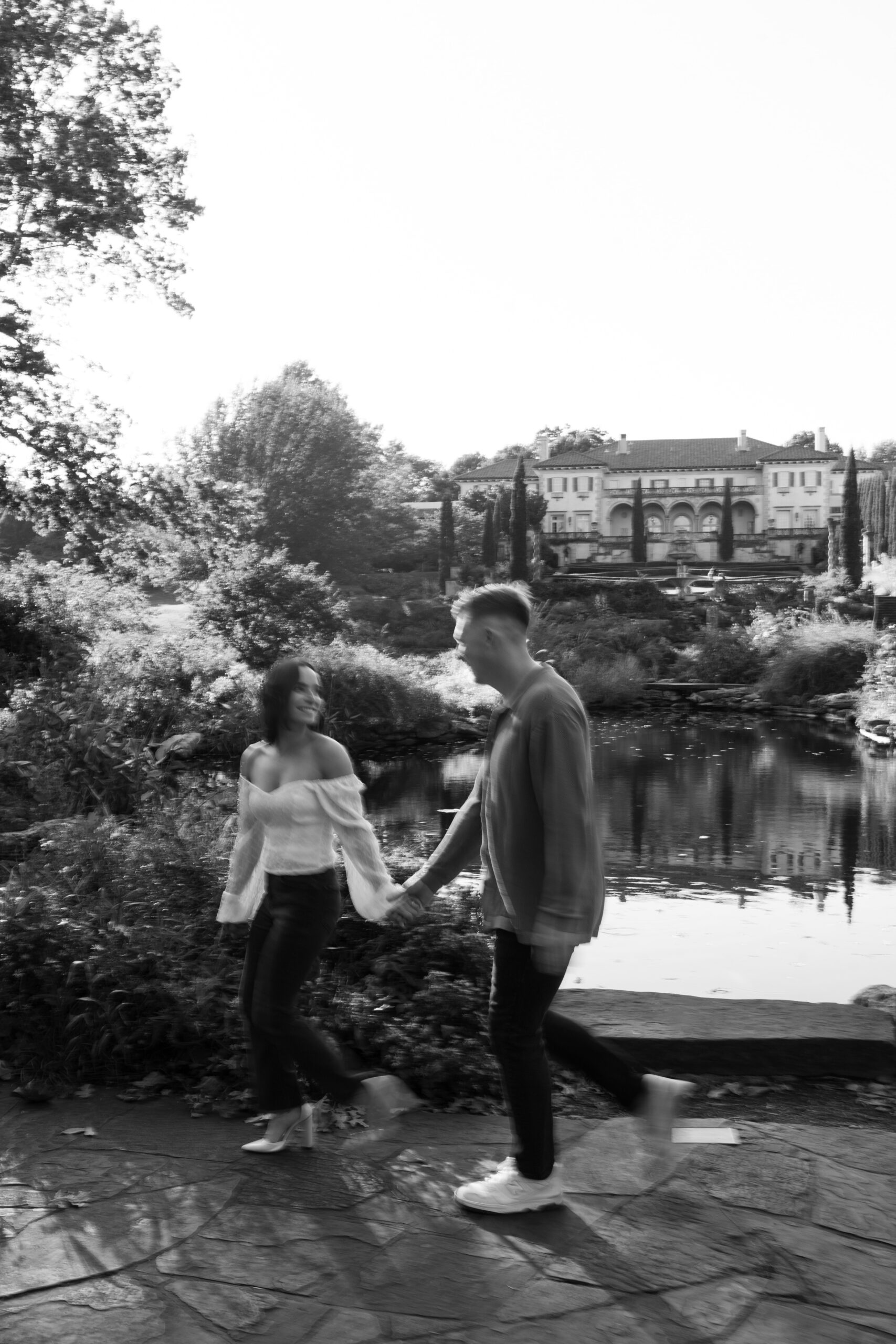 Engagement Session at The Philbrook Museum