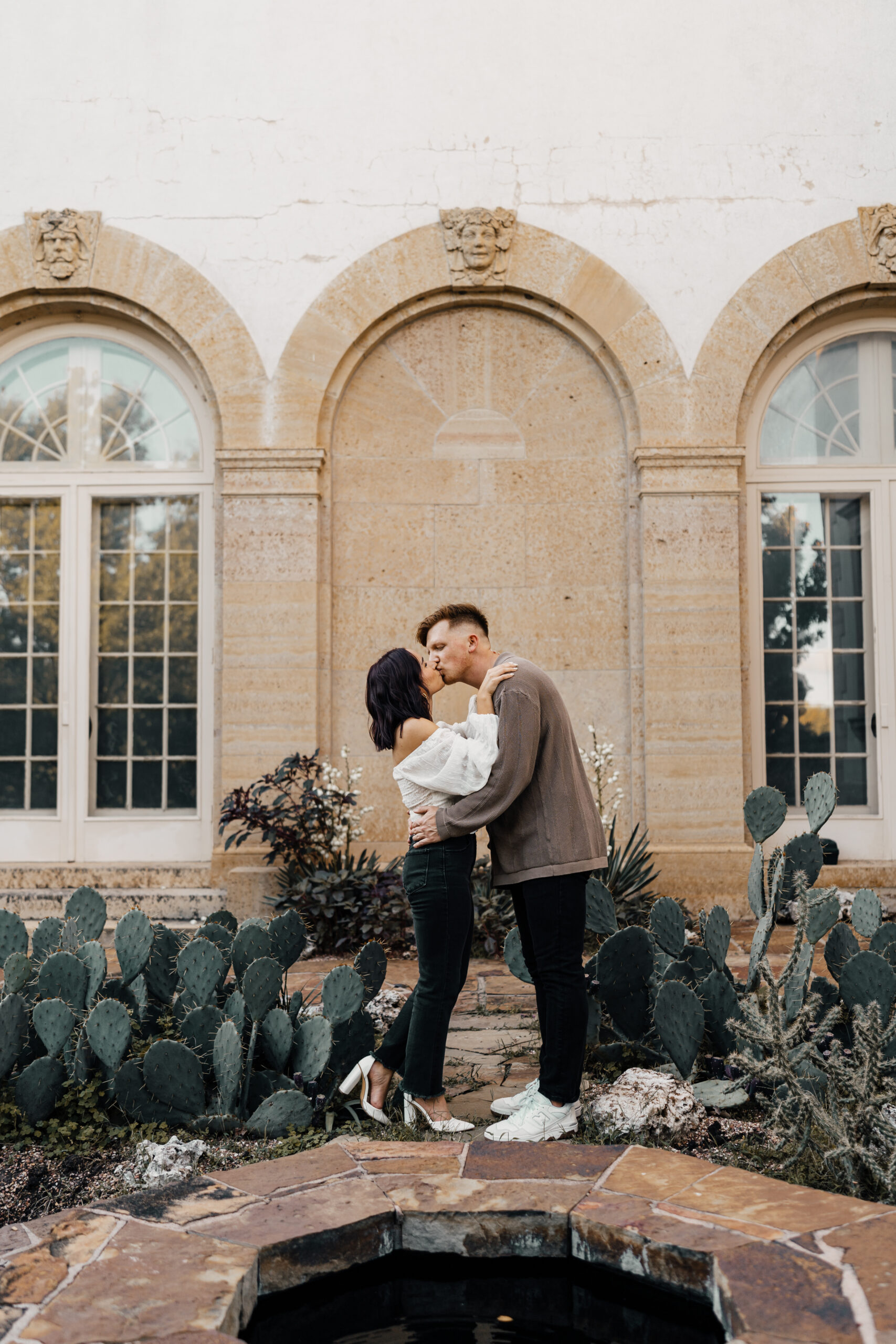 Engagement Session at The Philbrook Museum