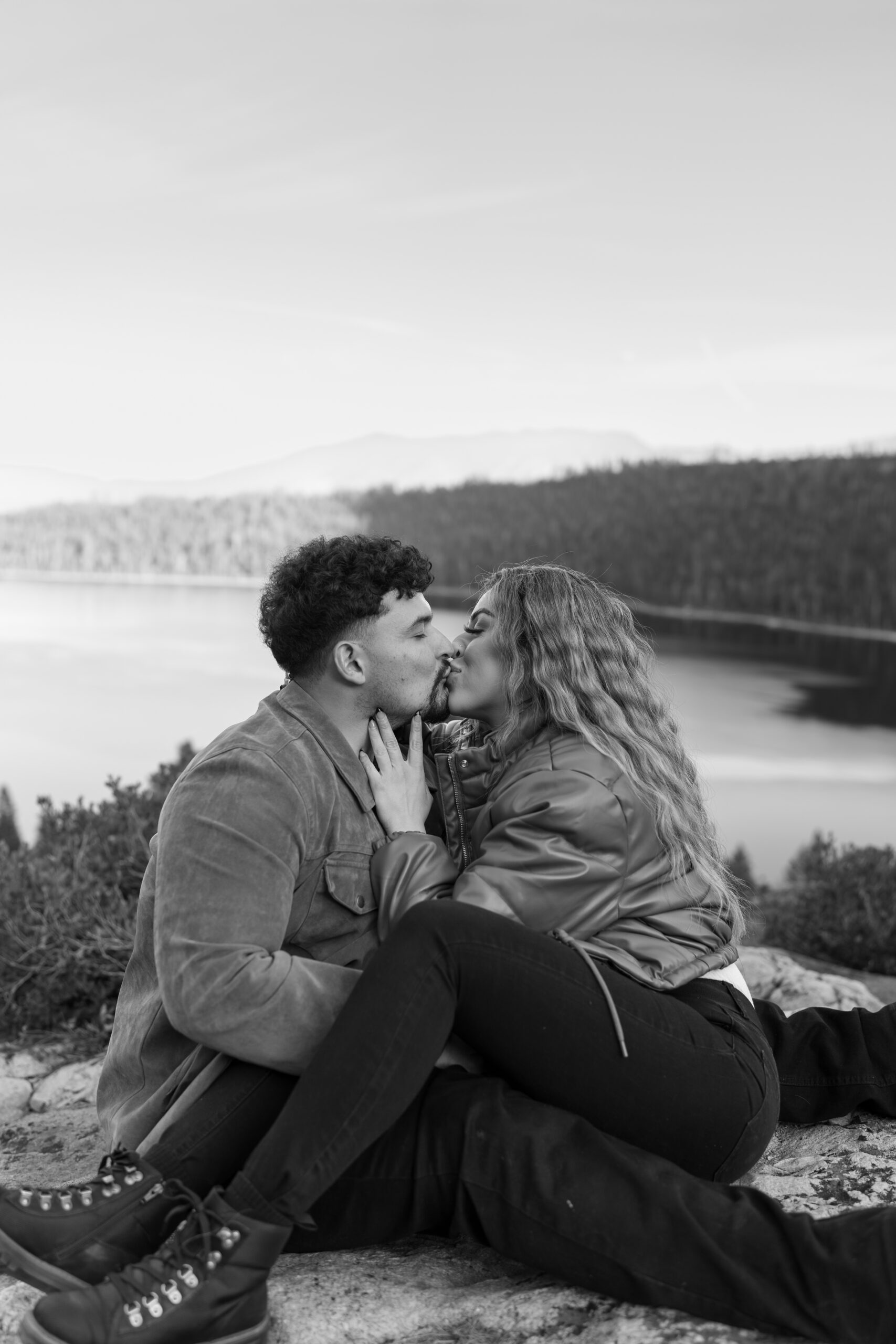 Lake Tahoe Engagement Photos