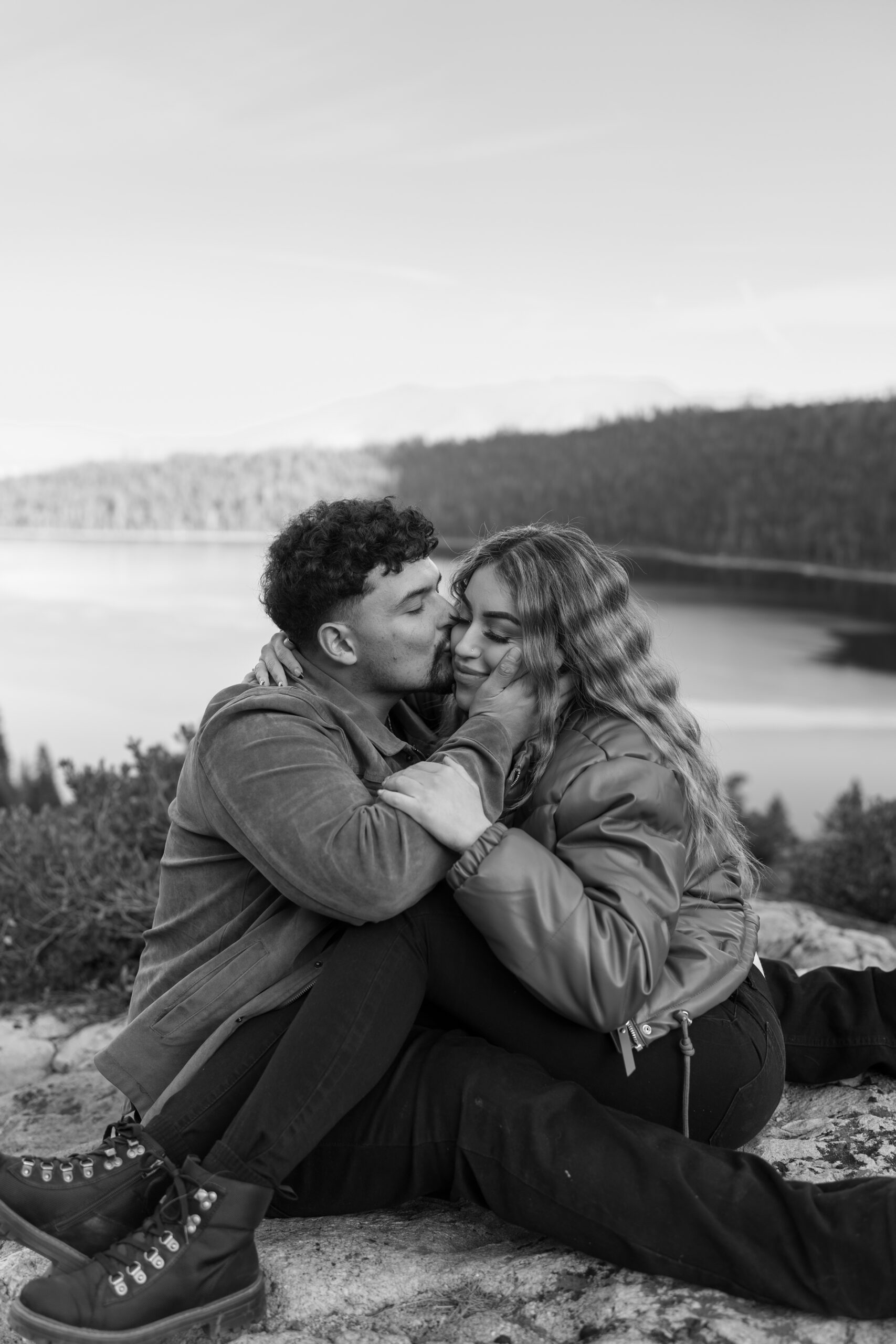 Lake Tahoe Engagement Photos