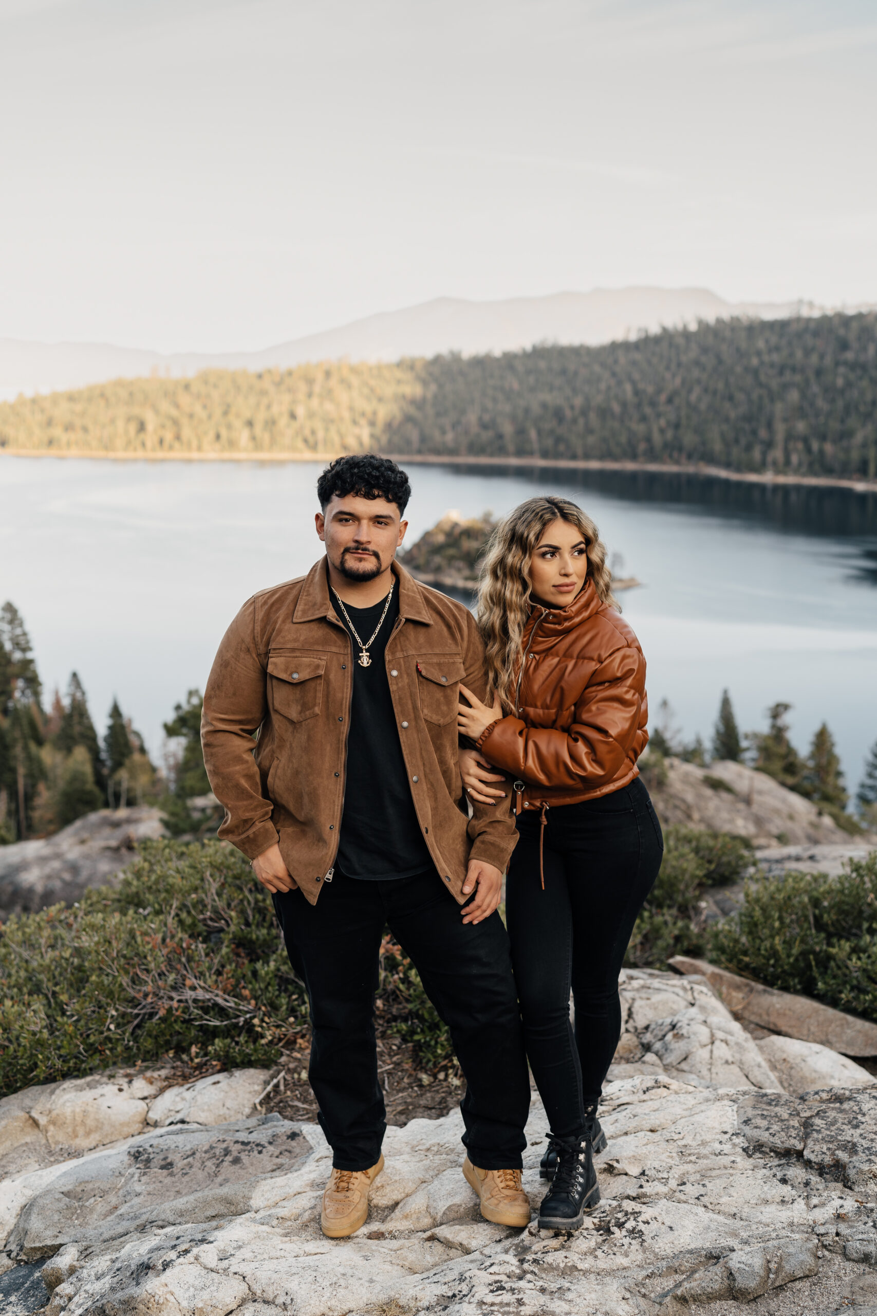 Lake Tahoe Engagement Photos