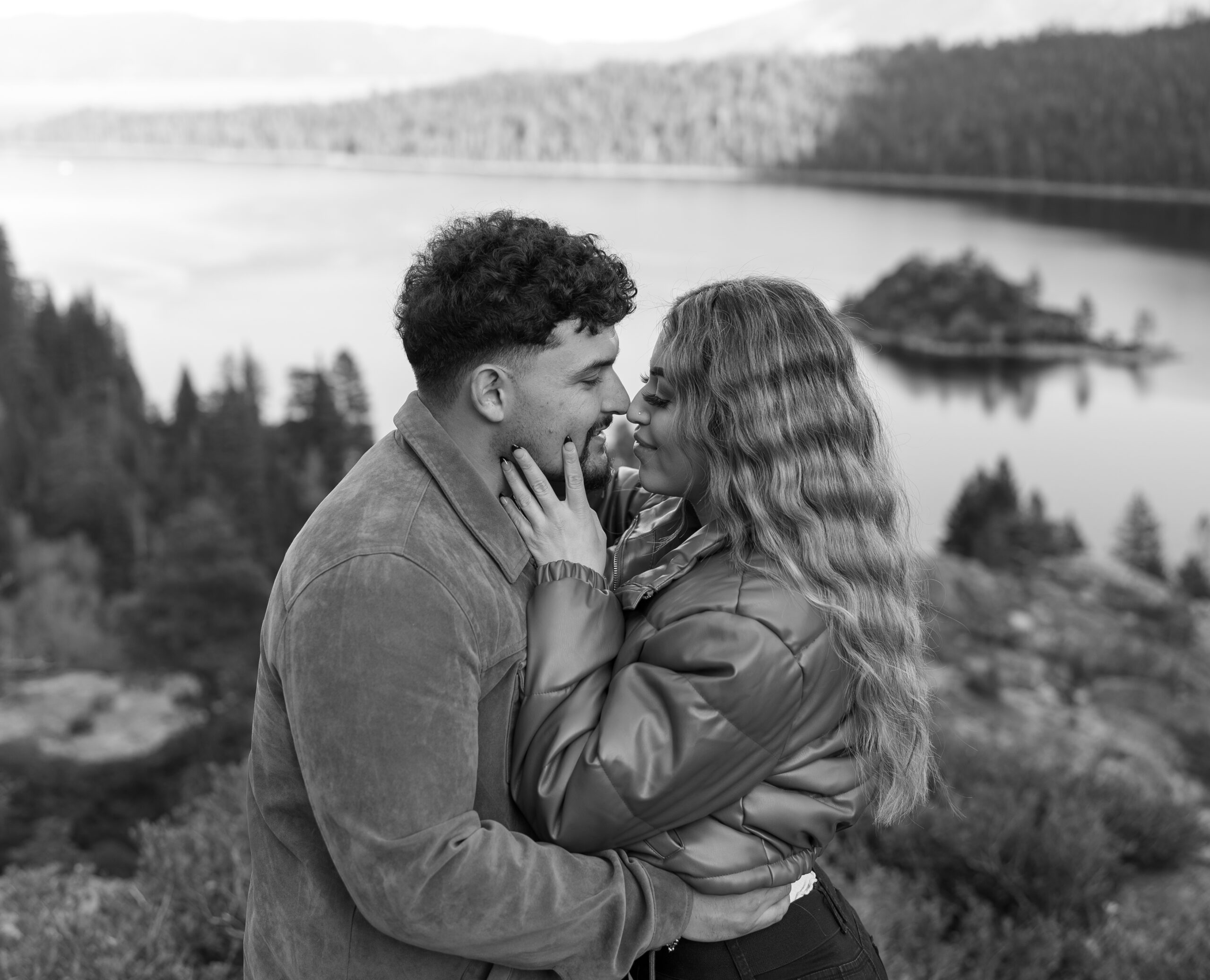 Lake Tahoe Engagement Photos