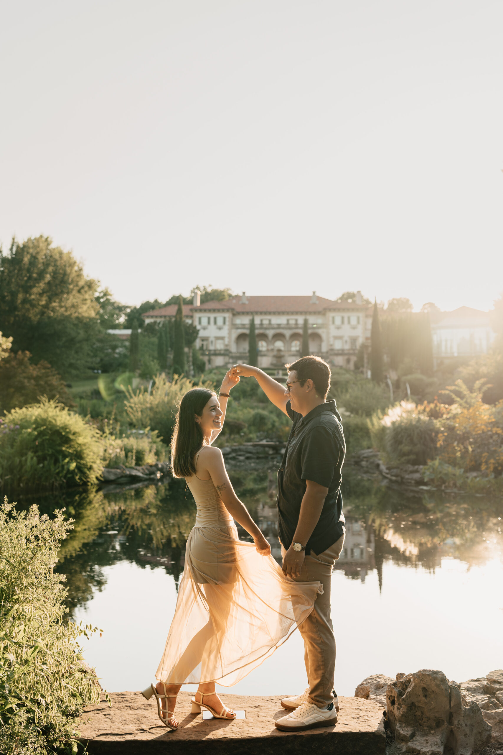 Philbrook Museum wedding photography indoor and outdoor