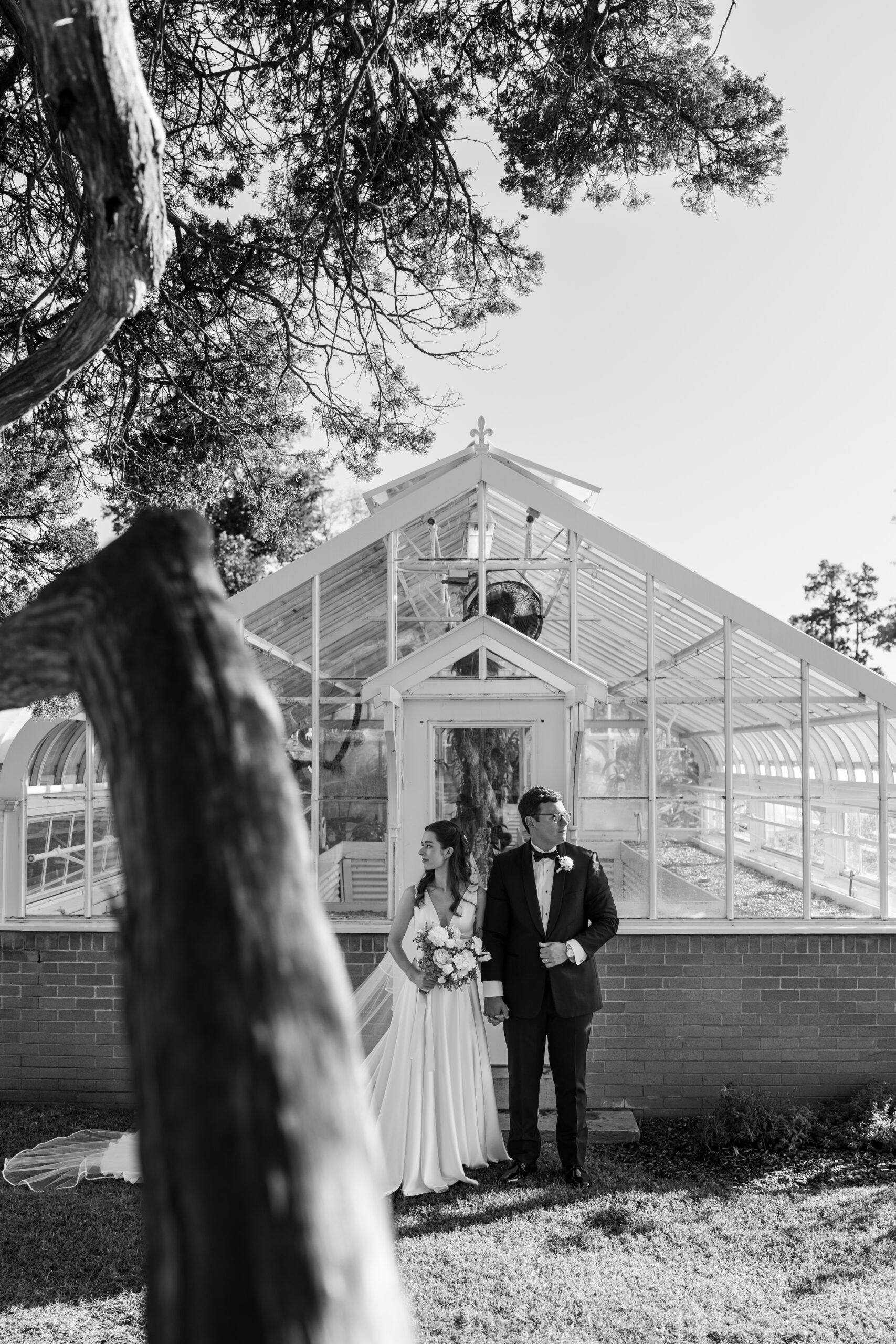 Bride and groom portraits at The Mansion at Woodward Park
