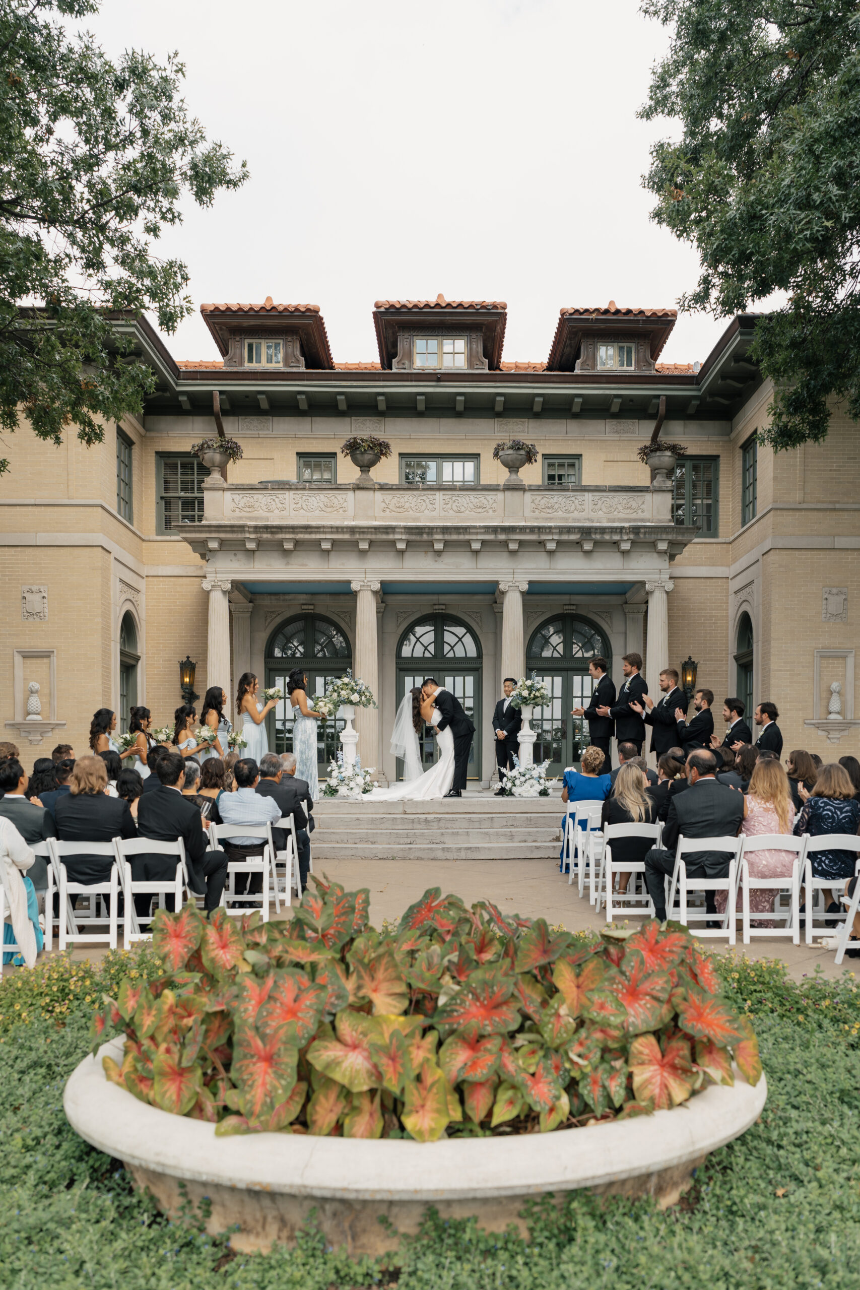 Garden ceremony at Woodward Park Tulsa