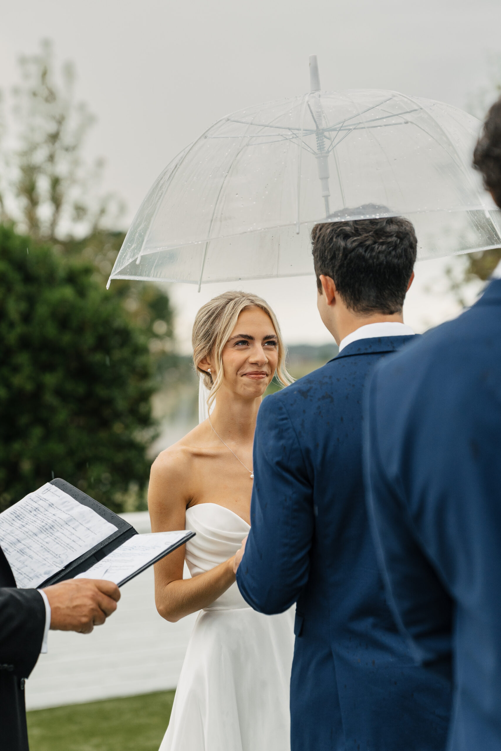 Bride portrait photography in wedding ceremony