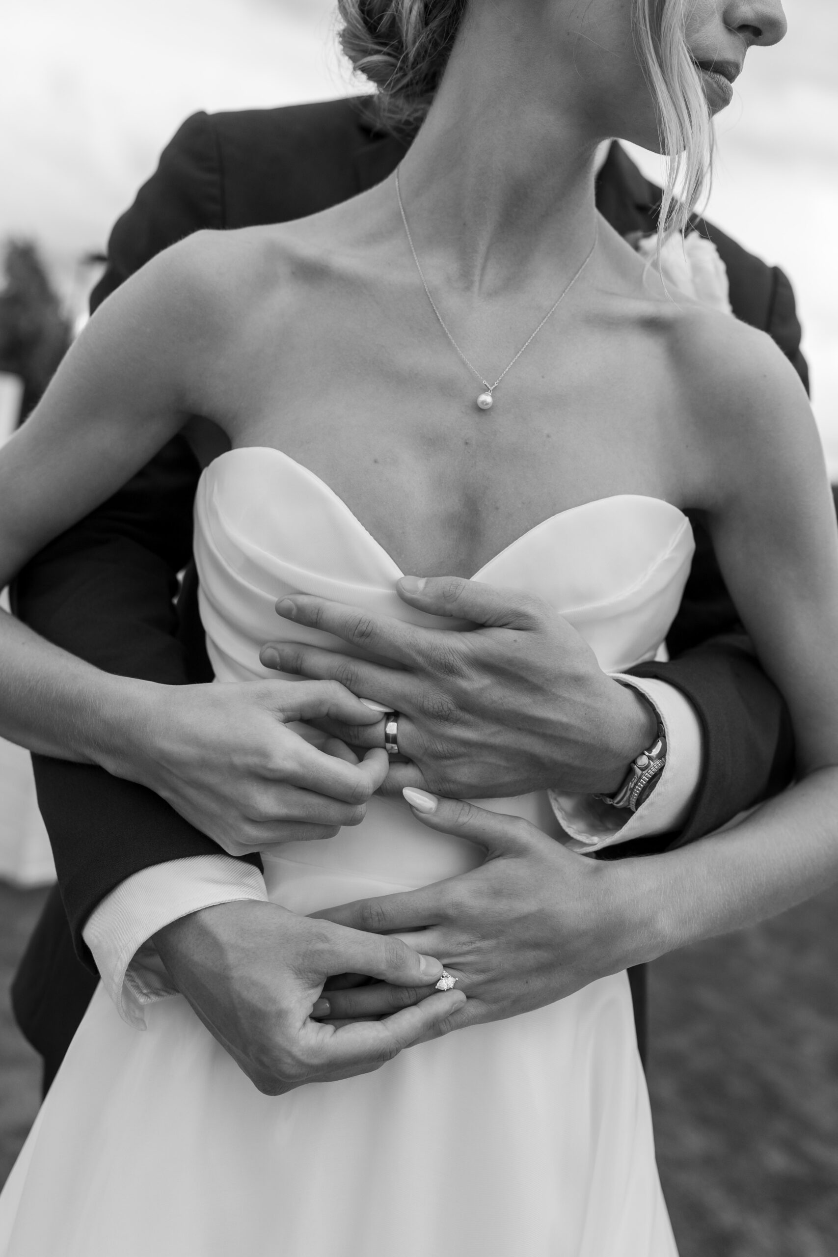 Close-up wedding detail photography