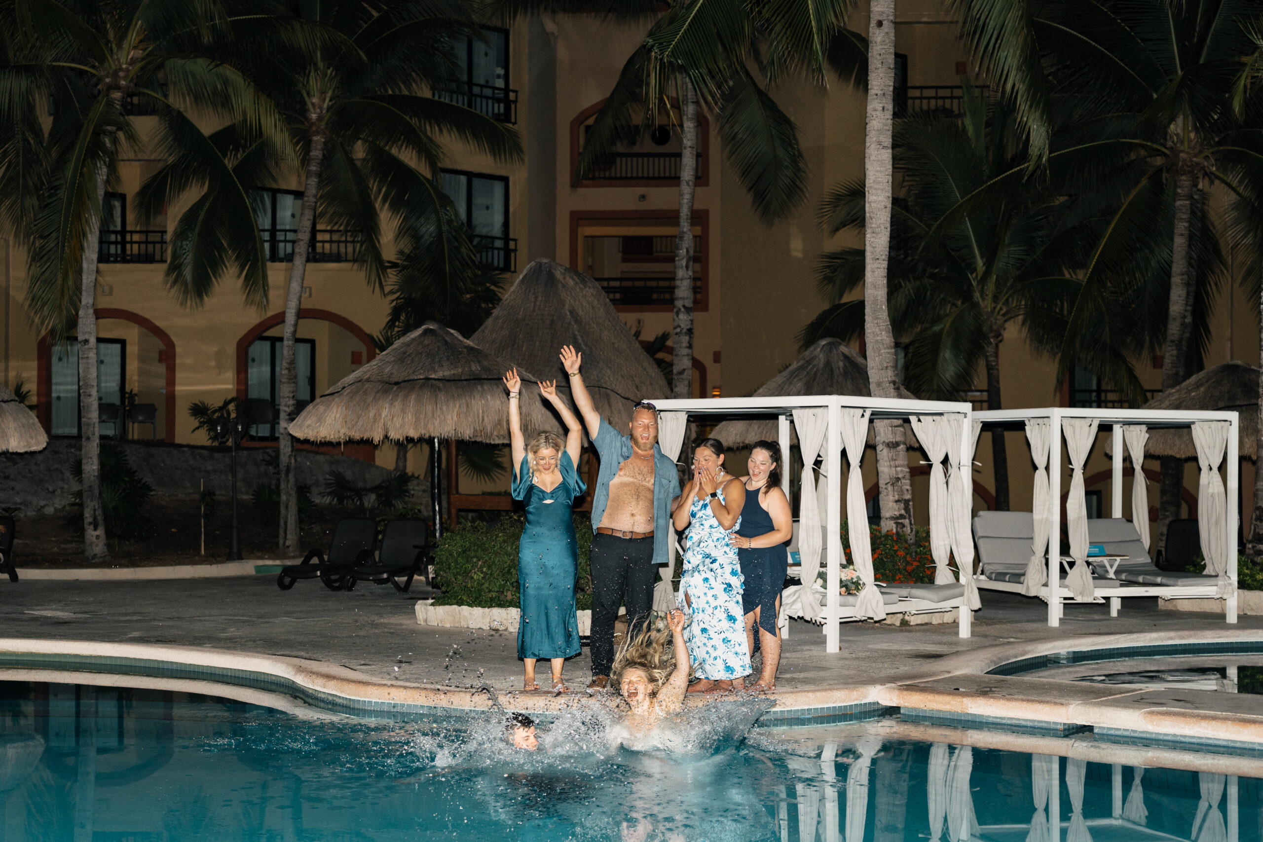 Destination wedding couple planning elopement in scenic location