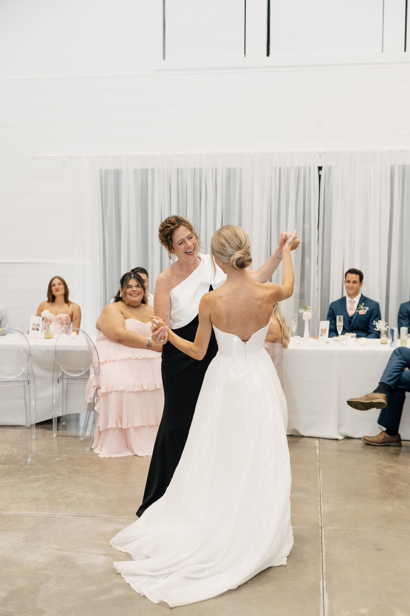 Mom and daughter dance reception 
