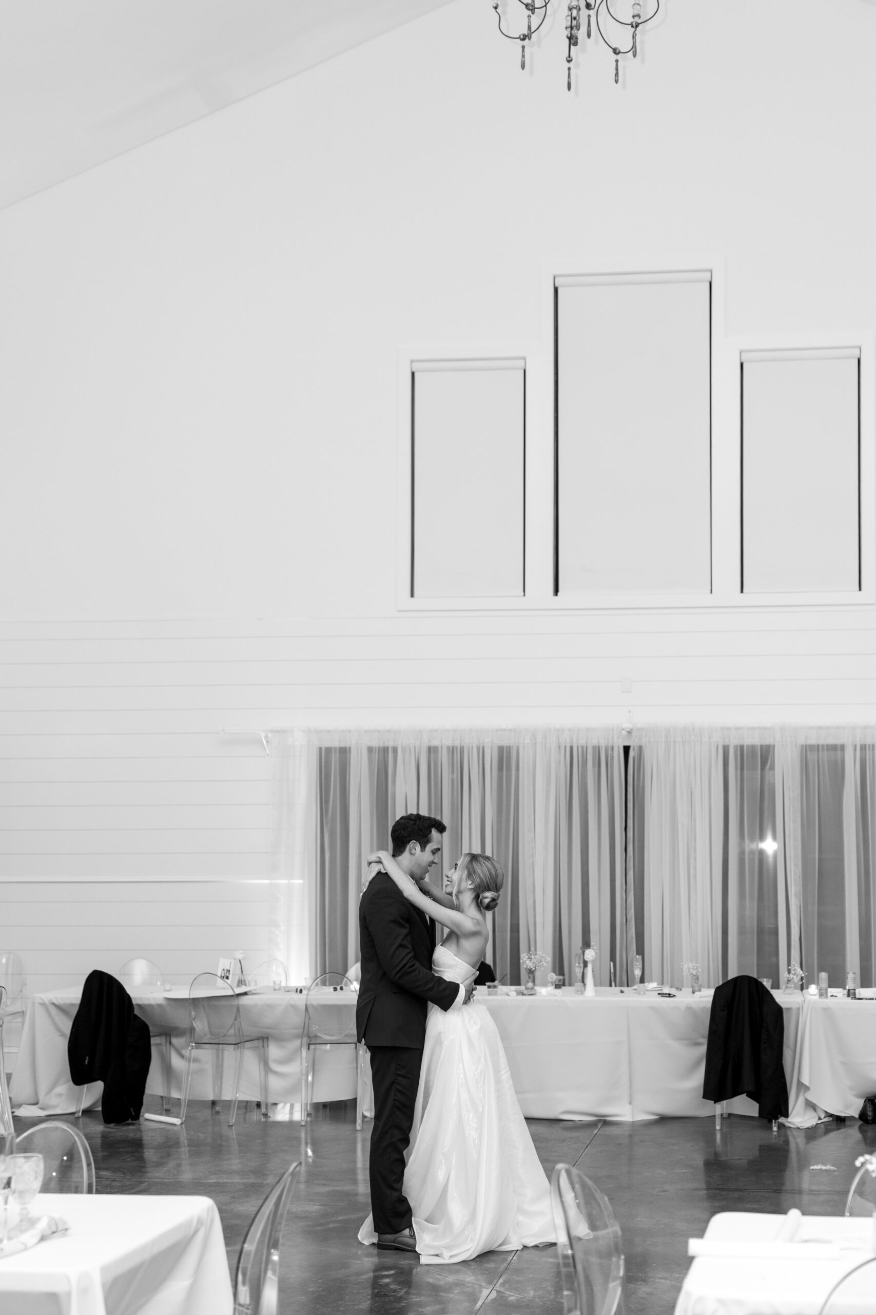 Bride and groom dancing wedding photography